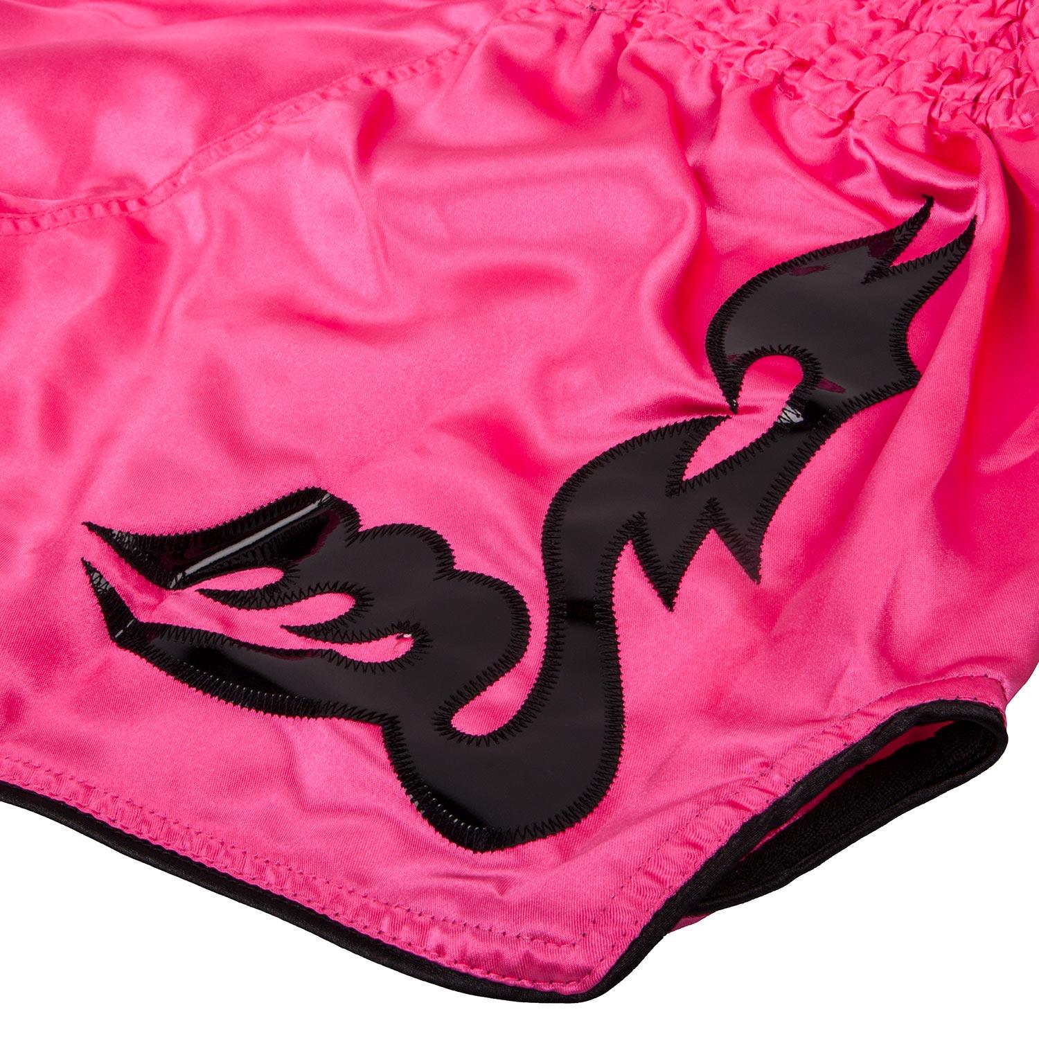 Venum Bangkok Inferno Muay Thai Shorts - Pink/Black Picture 4