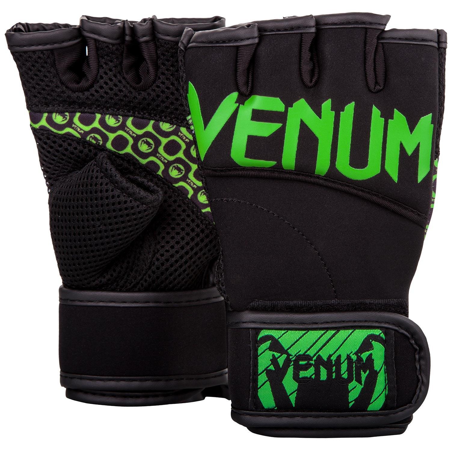 Venum Aero Body Fitness Gloves - Black/Neo Yellow Picture 1