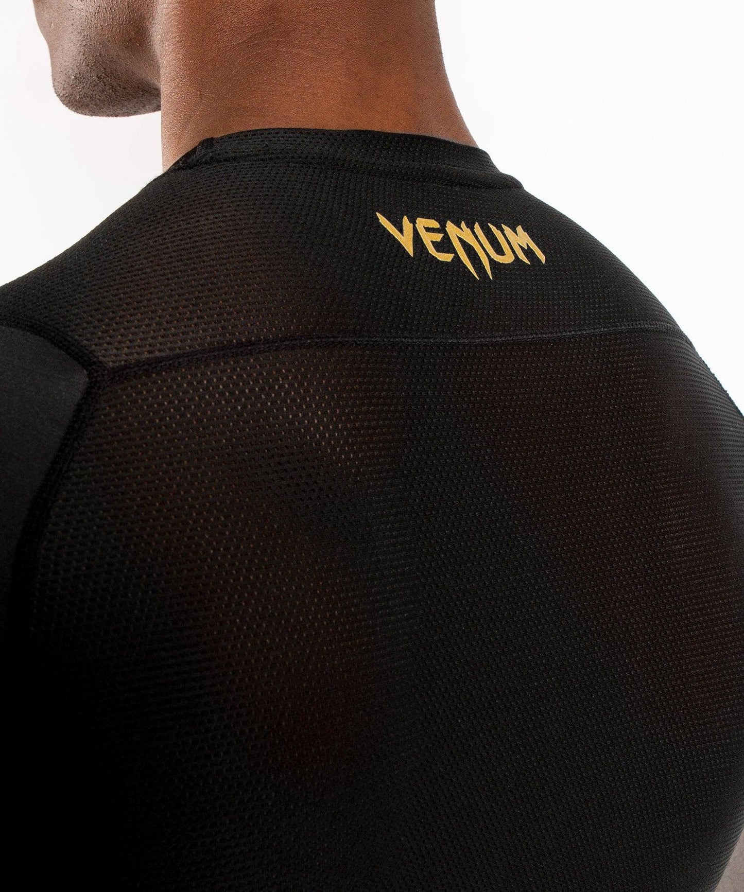Venum G-Fit Rashguard - Short Sleeves - Black/Gold Picture 5