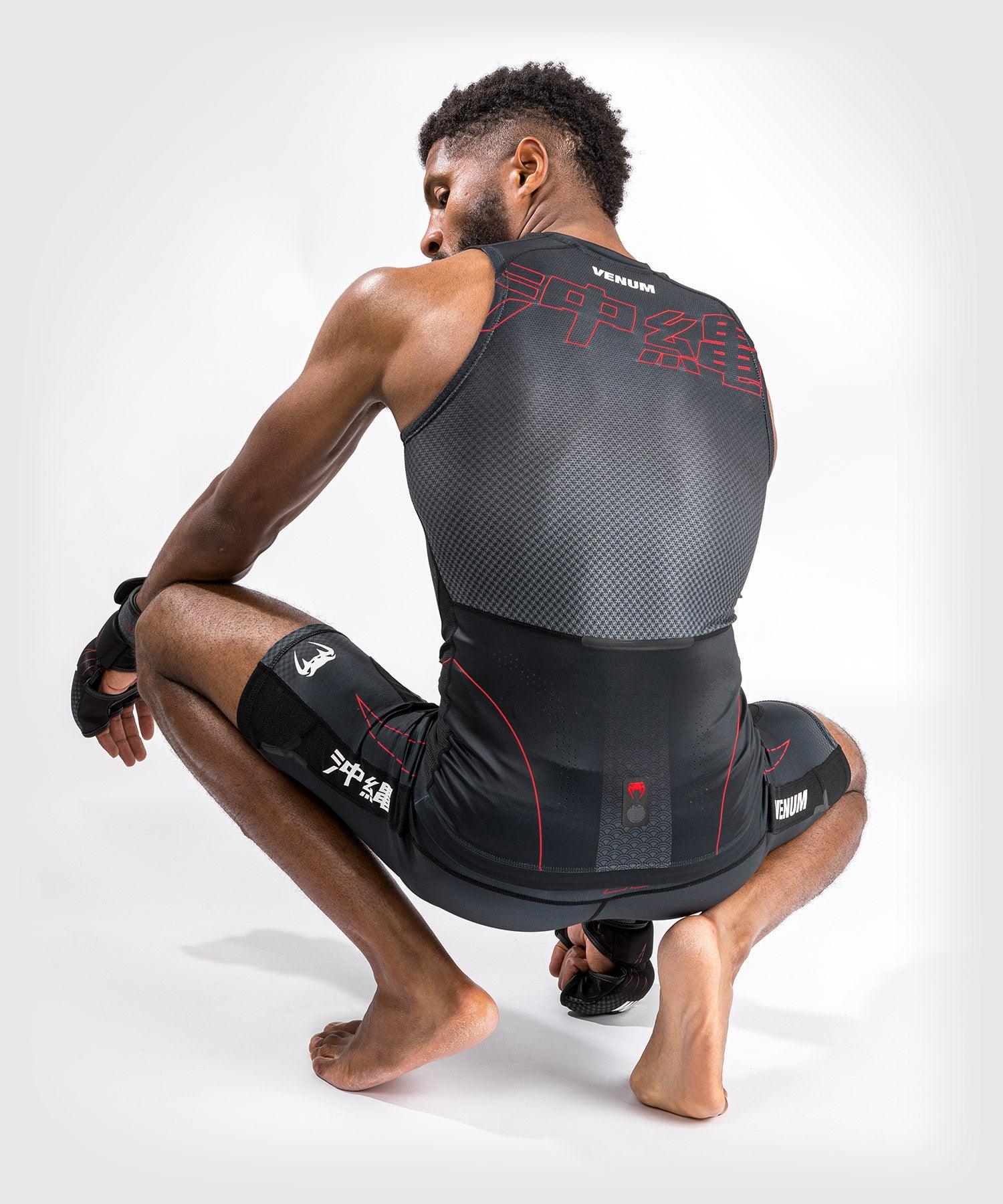 Venum Okinawa 3.0 Rashguard Sleeveless - Black/Red