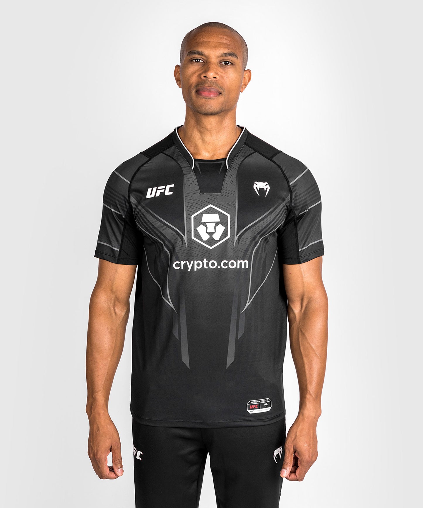 UFC Venum Personalized Authentic Fight Night 2.0 Men's Walkout Jersey - Black