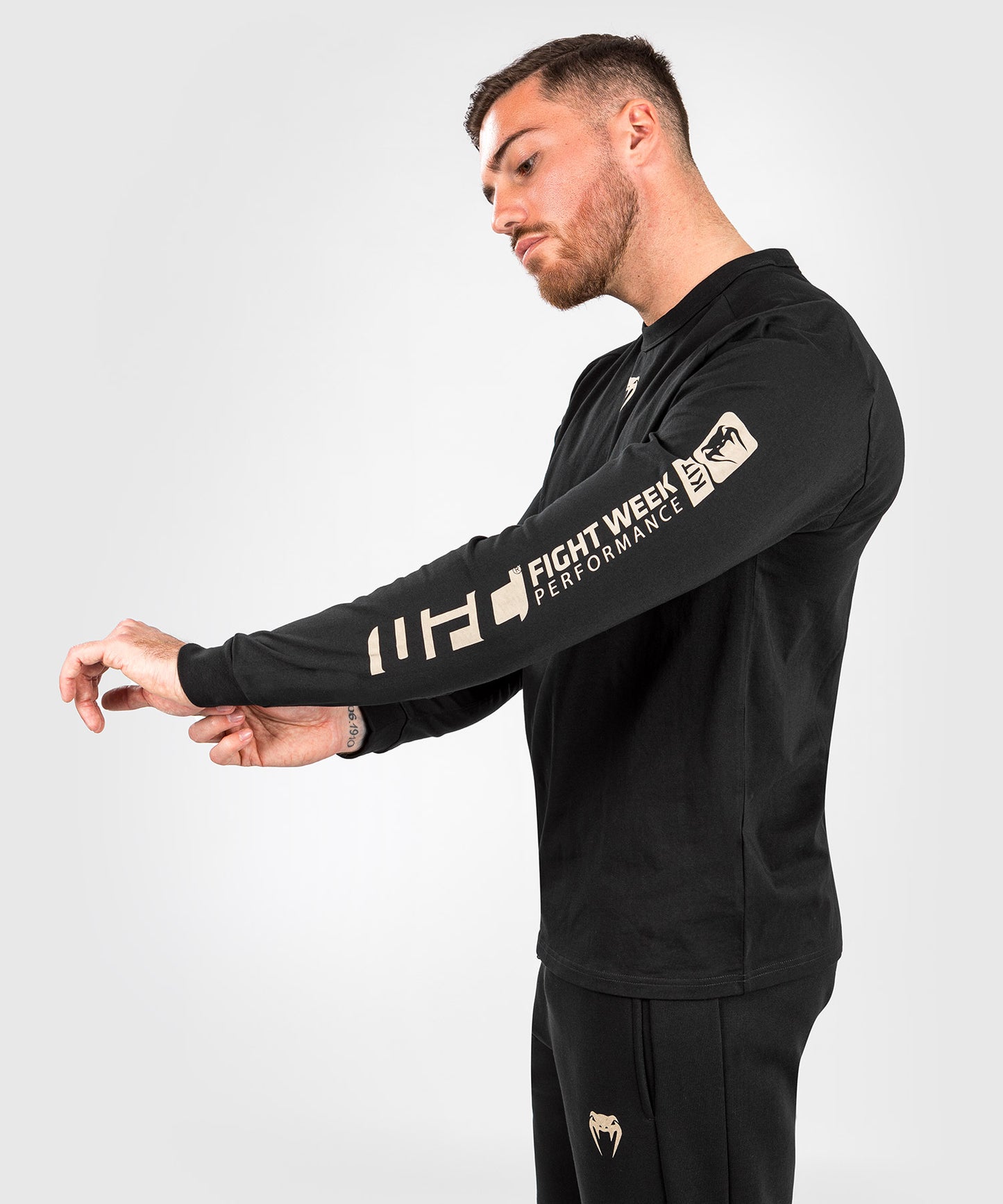 UFC Adrenaline by Venum Fight Week Men’s Long-sleeve T-shirt - Black