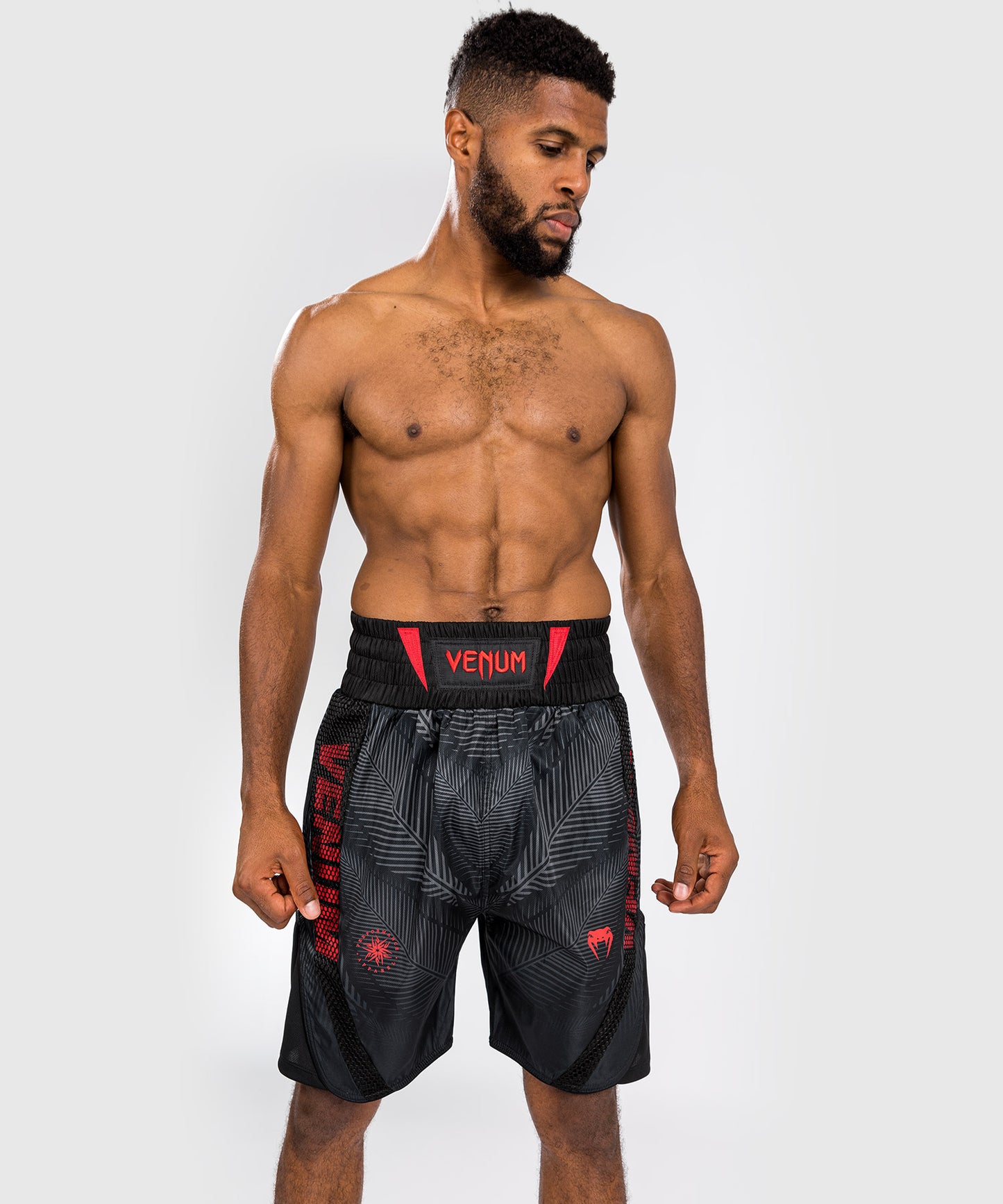 Venum Short de MMA Phantom - Noir/Rouge - S : : Mode