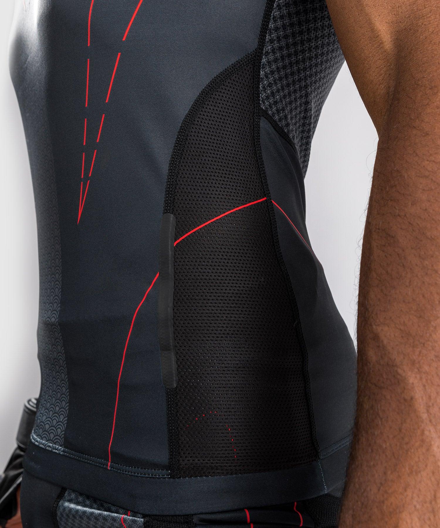 Venum Okinawa 3.0 Rashguard Sleeveless - Black/Red