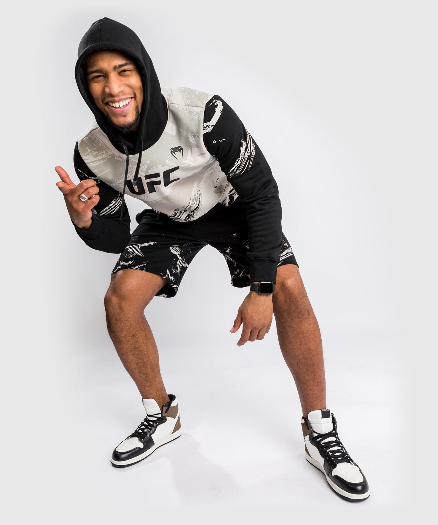 Venum Ufc Authentic Fight Week Zip Hoodie - Kickboxing Vêtements