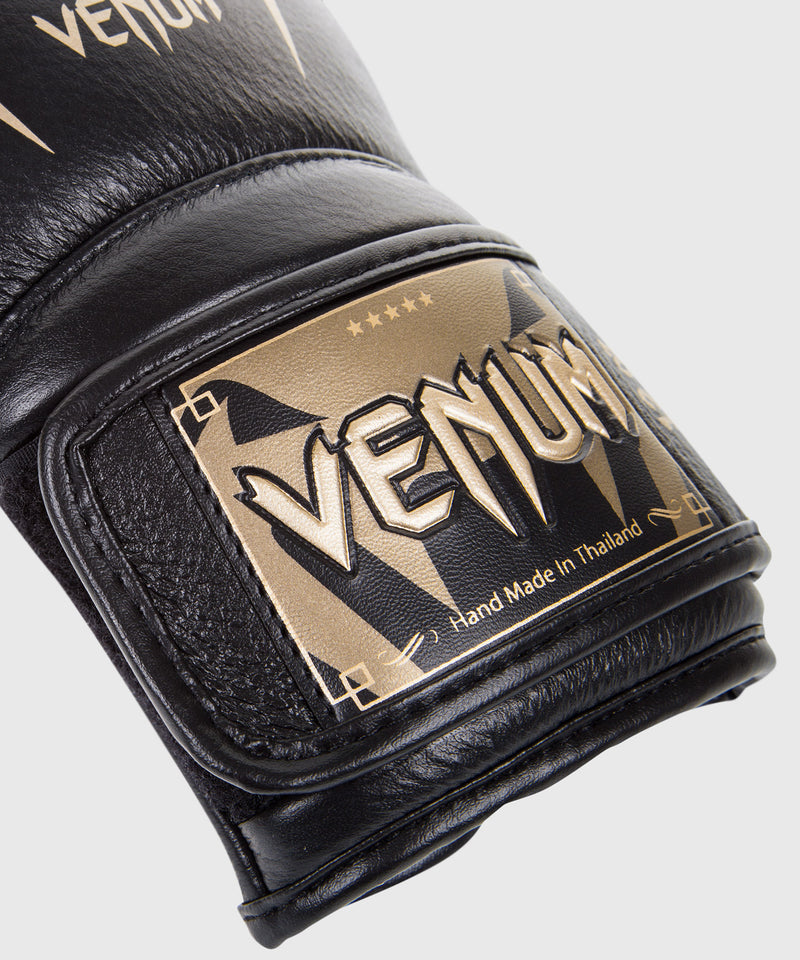 Guantes de Boxeo Venum Giant 3.0 - Cuero Nappa - Negro/Oro
