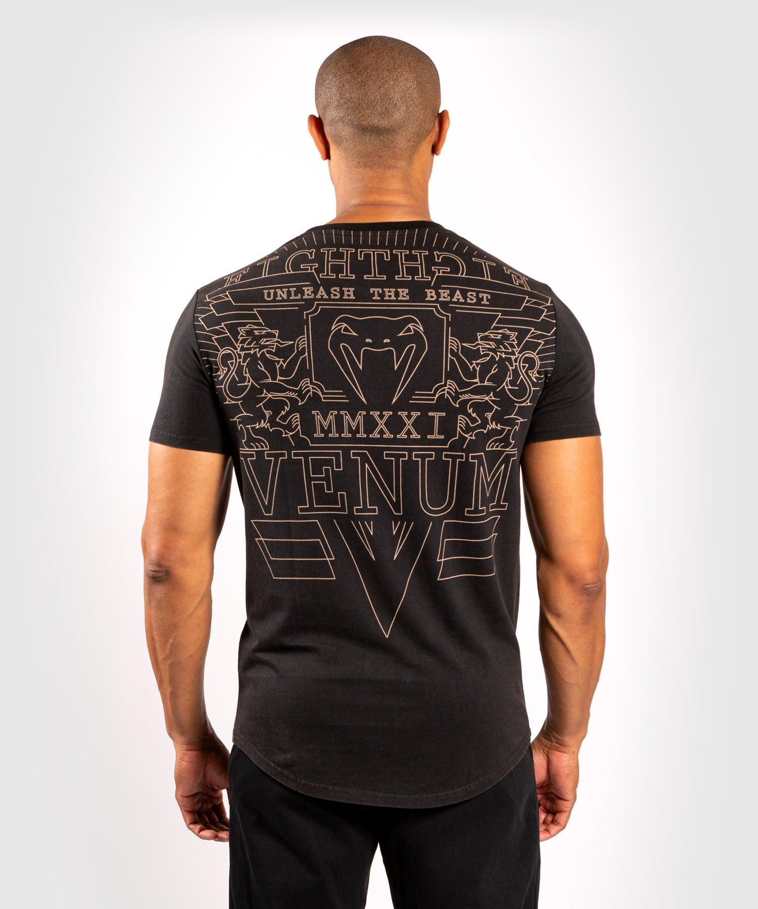 Venum Lions21 T-shirt - Black/Sand