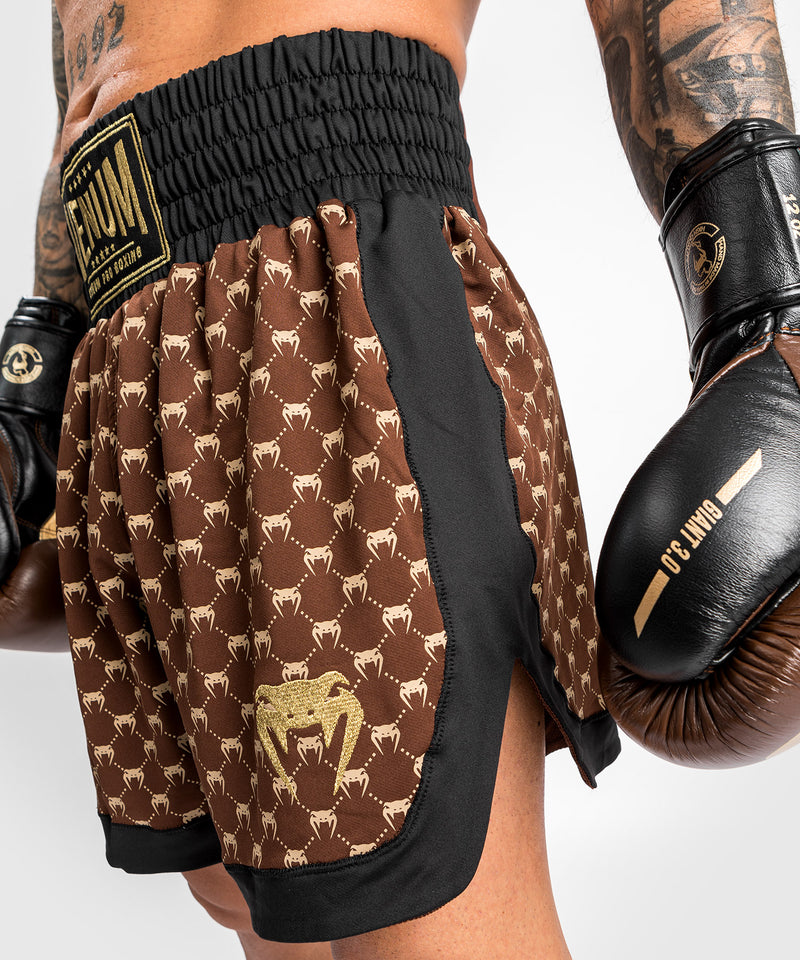 Venum Monogram Boxing Short - Black/Brown – Venum United Kingdom