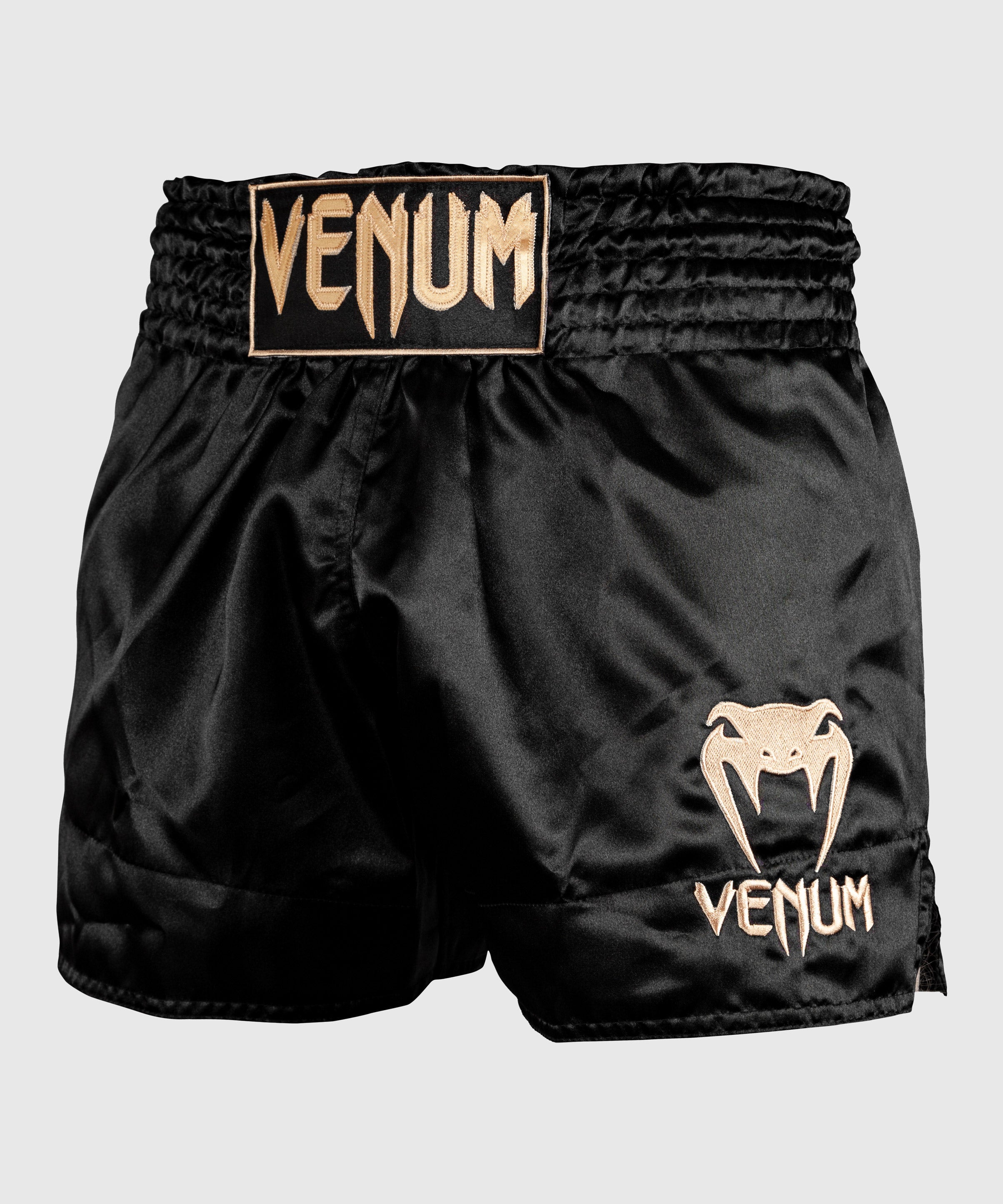 Black and shop gold shorts