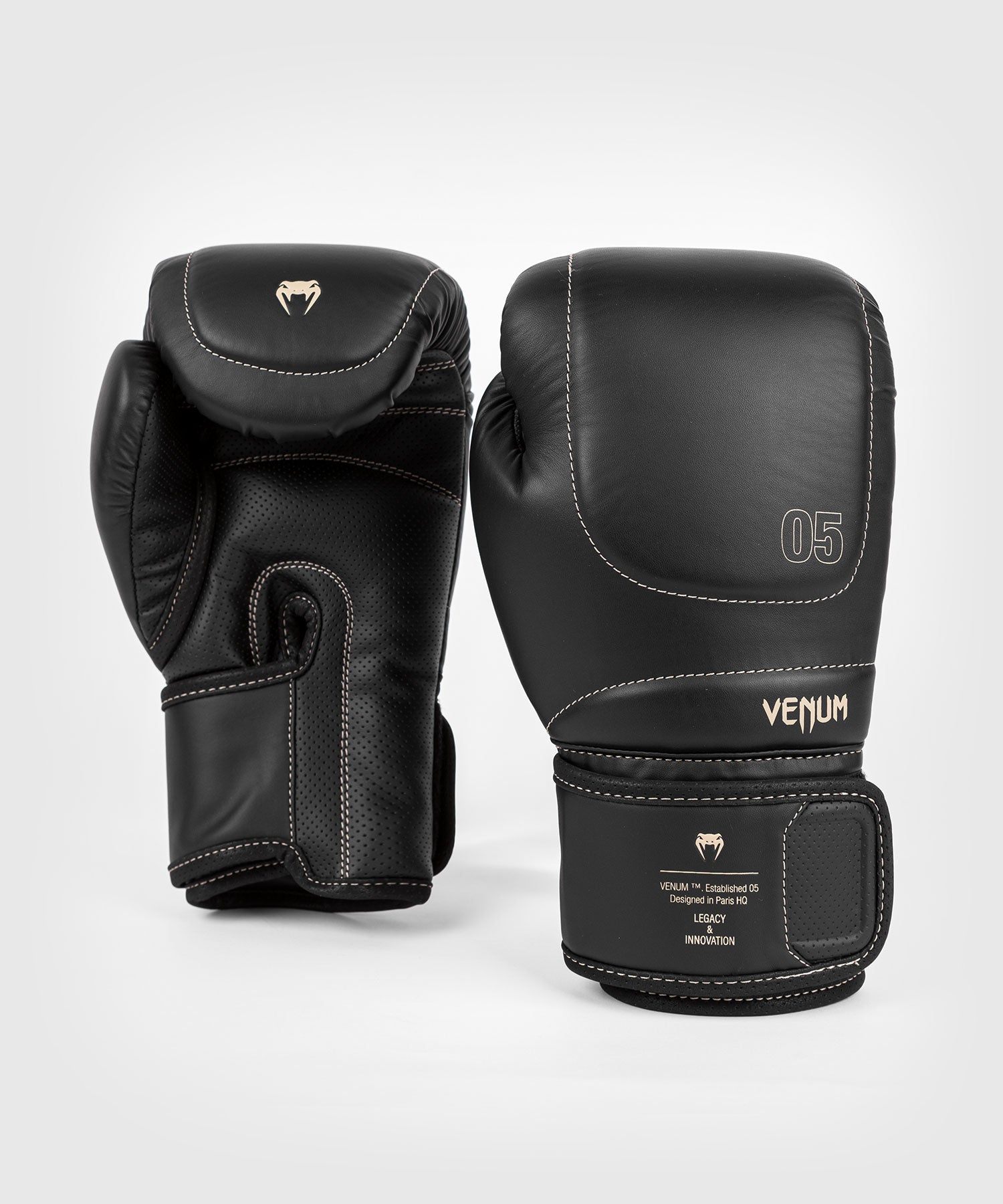 Venum Impact Boxing Gloves - Grey/Black