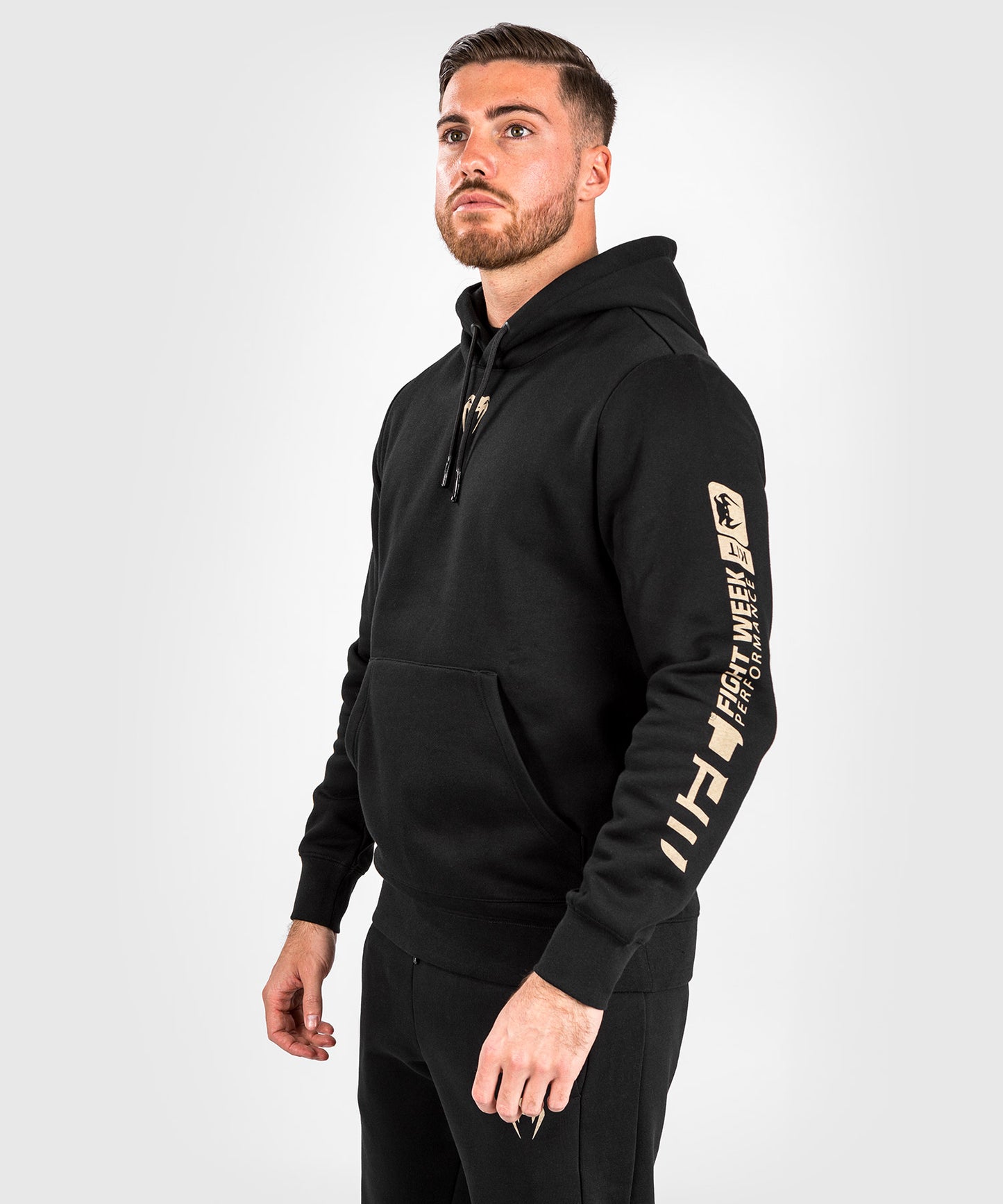 UFC Adrenaline by Venum Fight Week Men’s Pullover Hoodie - Black