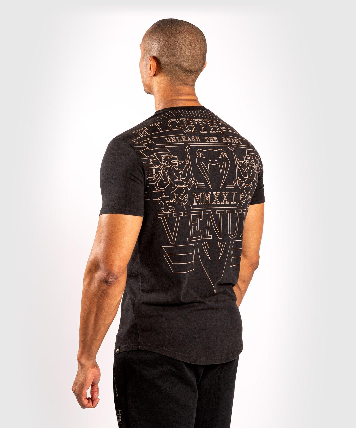 Venum Lions21 T-shirt - Black/Sand