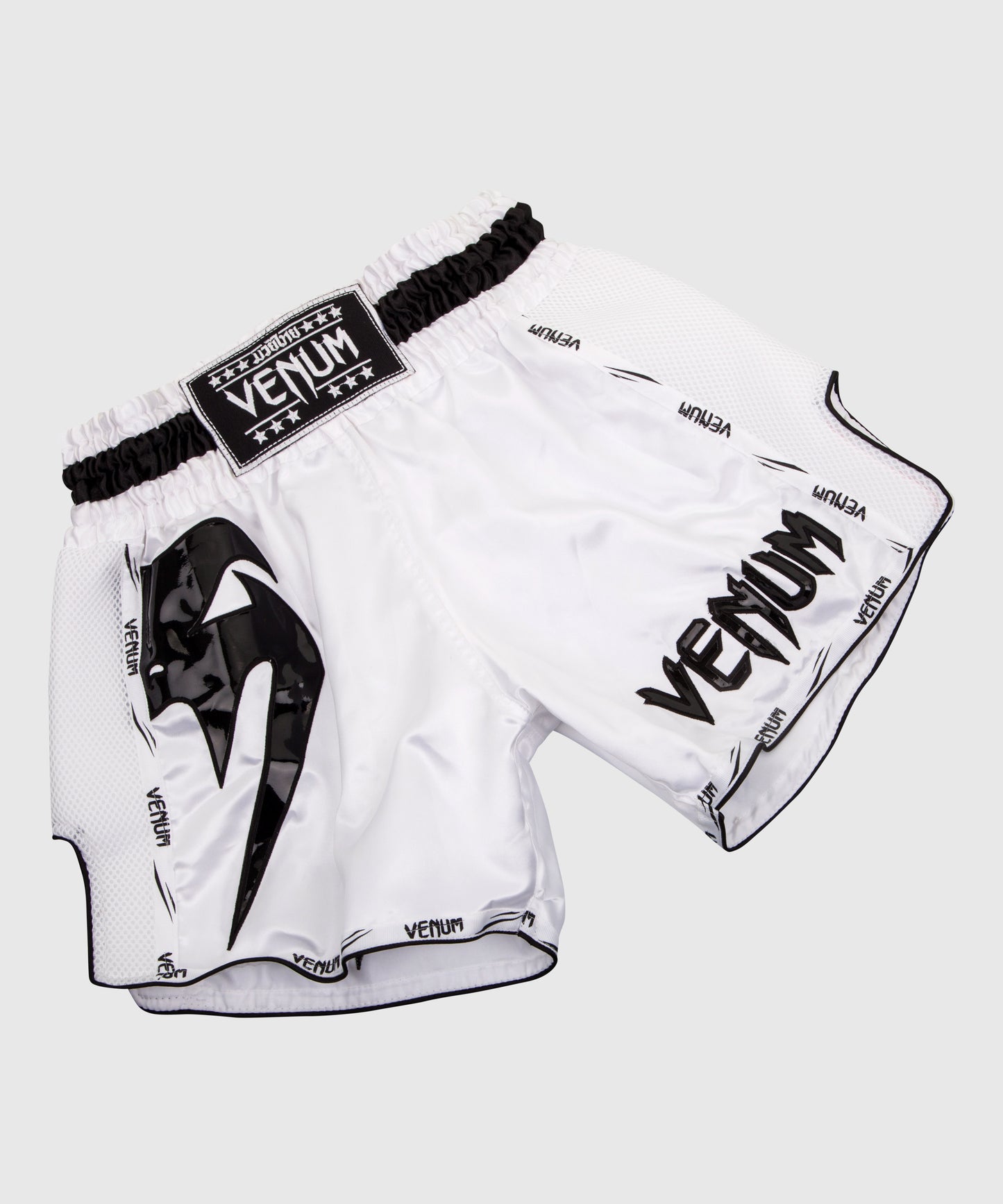 Venum Giant Muay Thai Shorts - White/Black