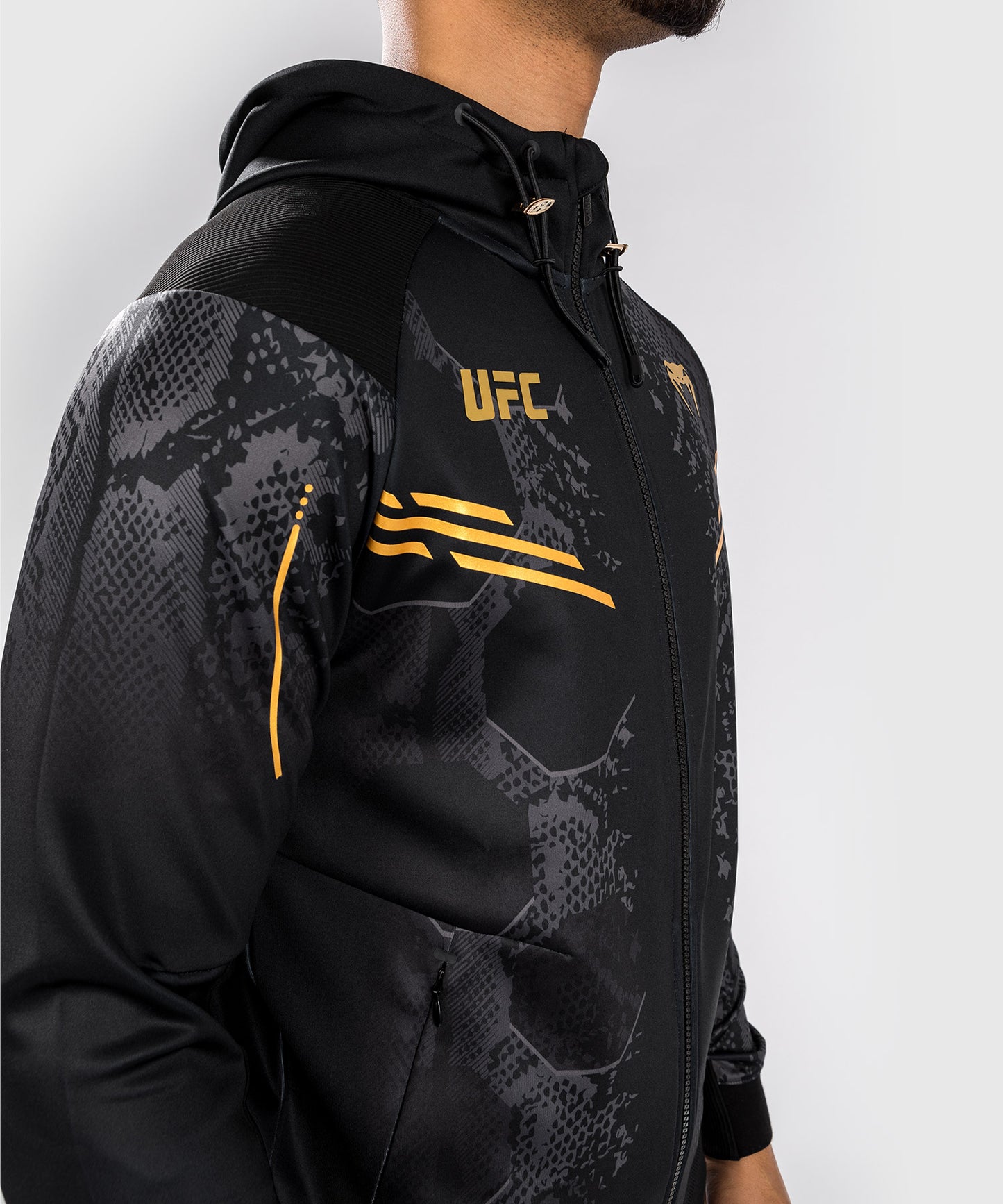 UFC Adrenaline by Venum Personalized Authentic Fight Night Men's Walkout Hoodie - Champion