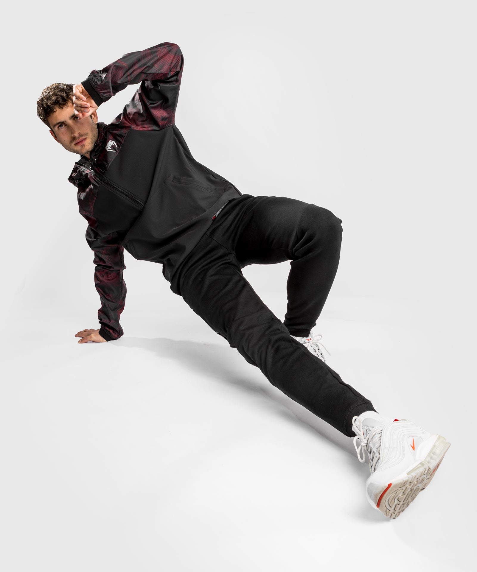 Venum Laser XT Hoodie – Black/Red
