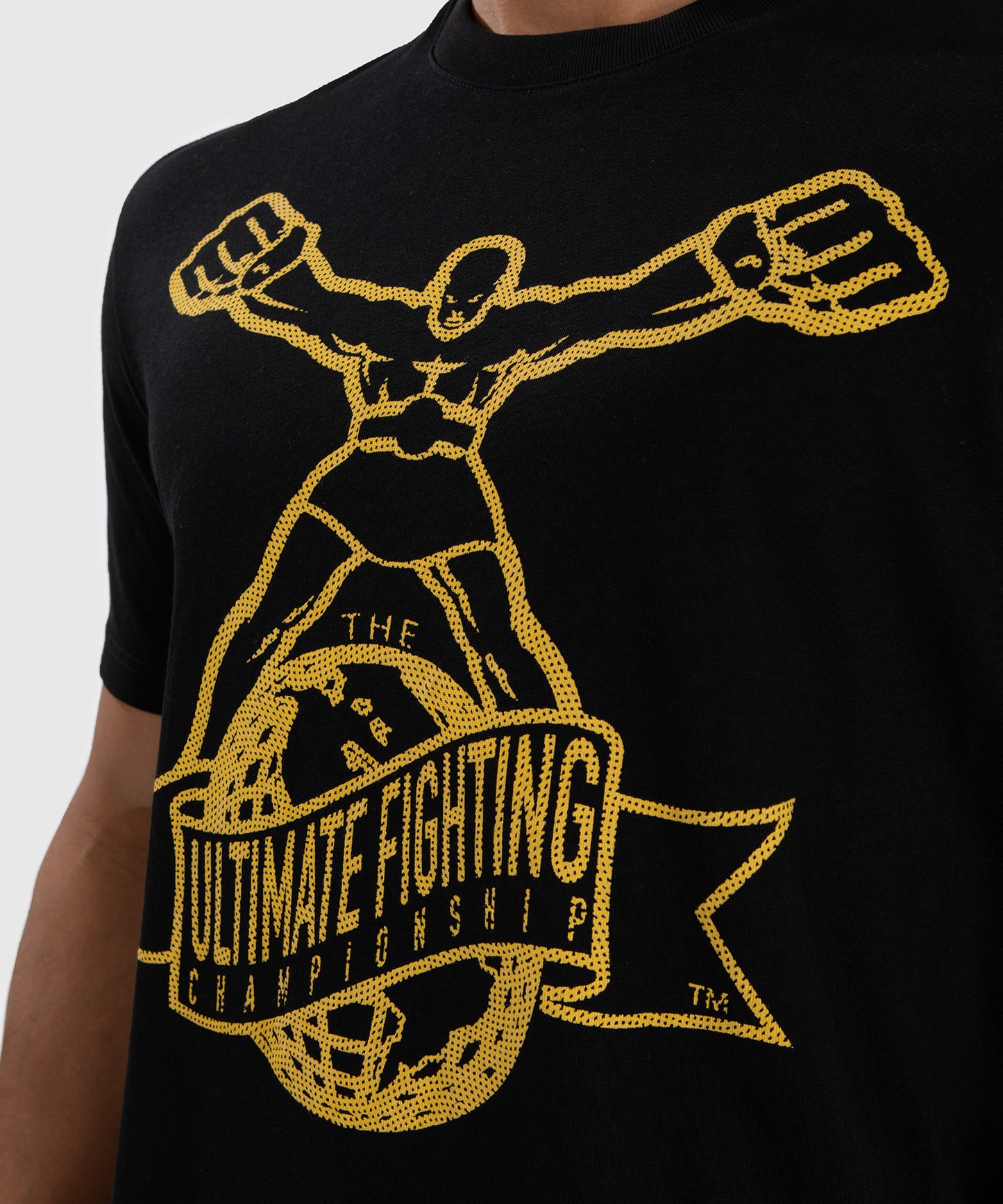 UFC by Venum Ulti-Man T-Shirt - Black/Yellow