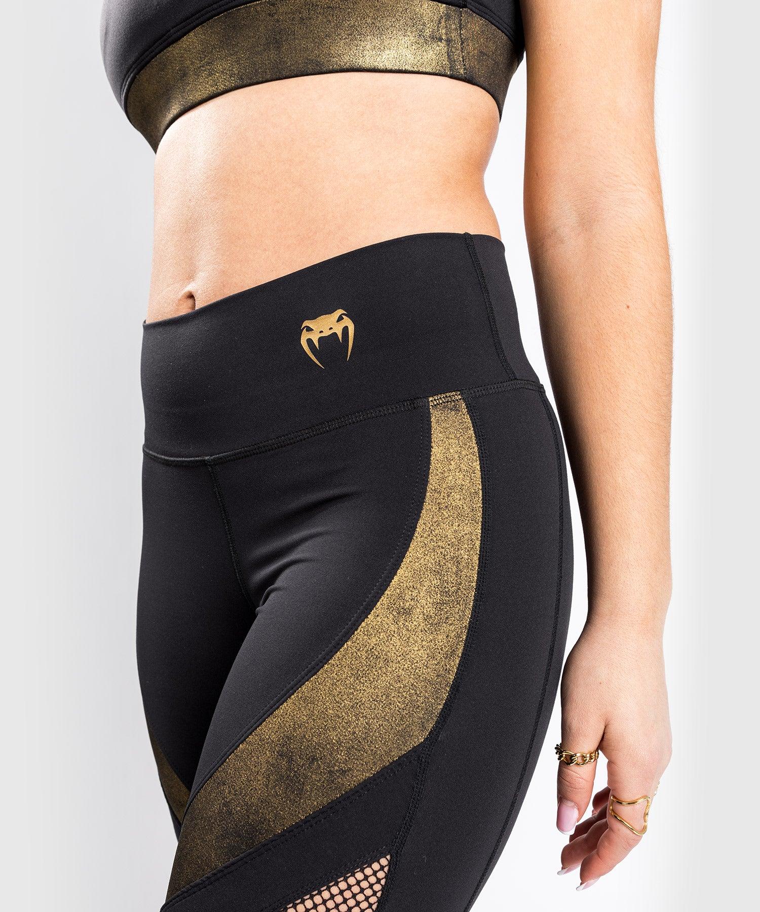 Venum Lightning Leggings 7 8 For Women Black Gold