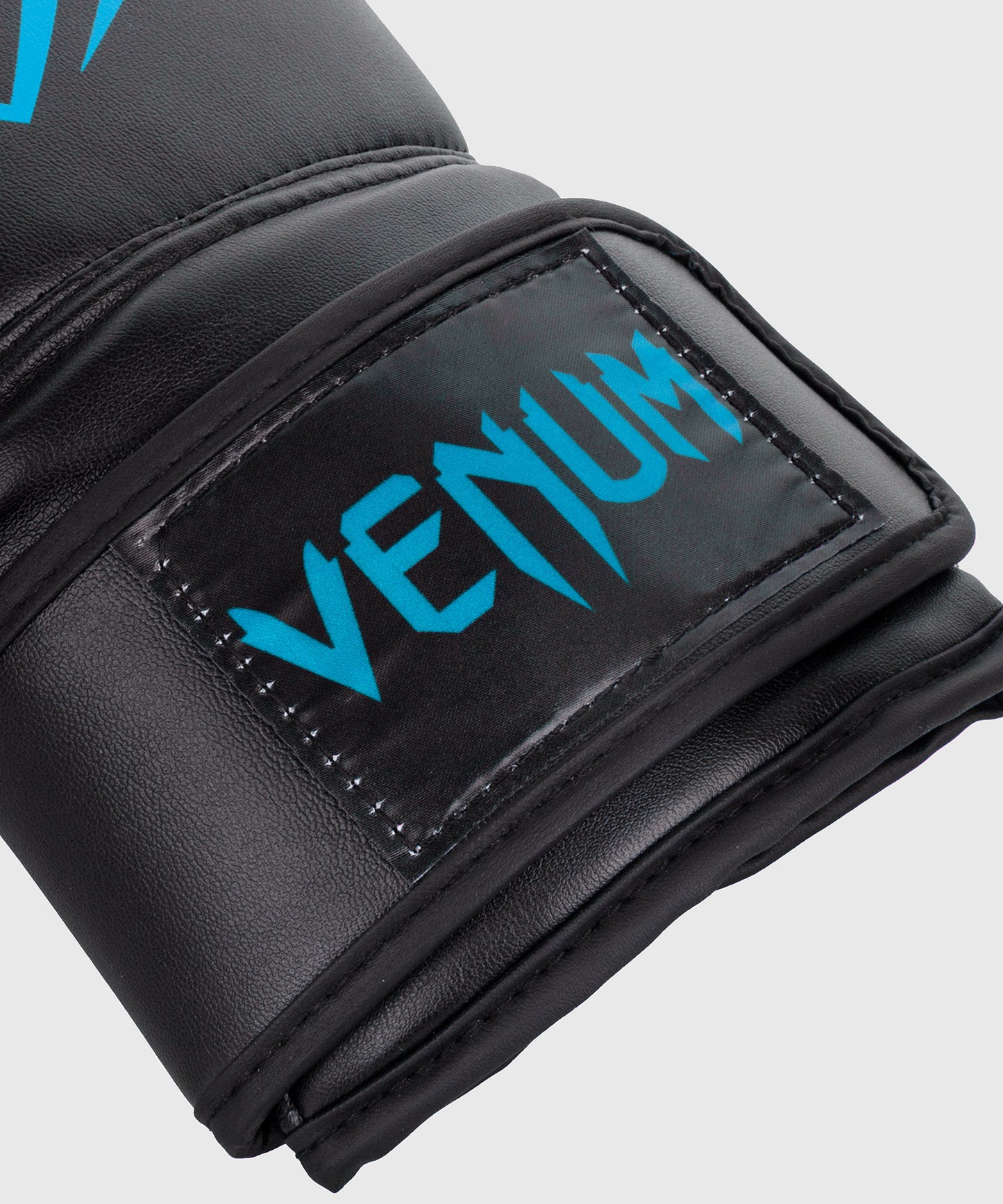 Venum Contender Boxing Gloves - Black/Cyan