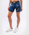 UFC Venum Authentic Fight Night Women's Shorts - Long Fit - Blue