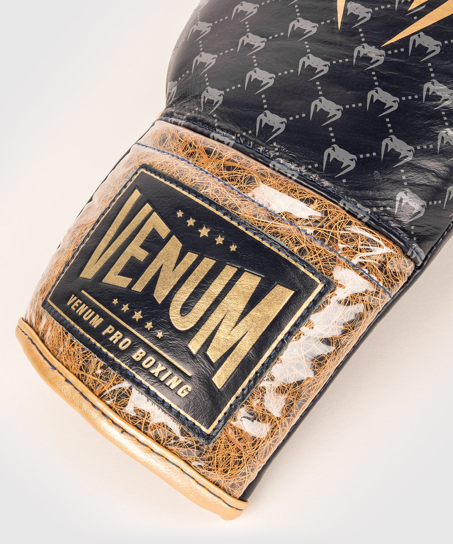 Venum Coco Monogram Pro Lace Up Boxing Gloves - State Blue