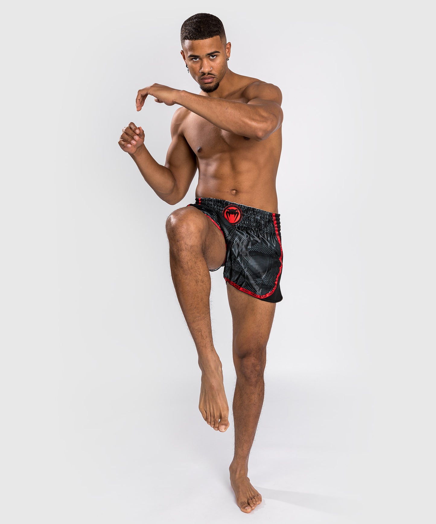 Venum Phantom Muay Thai Shorts - Black/Red