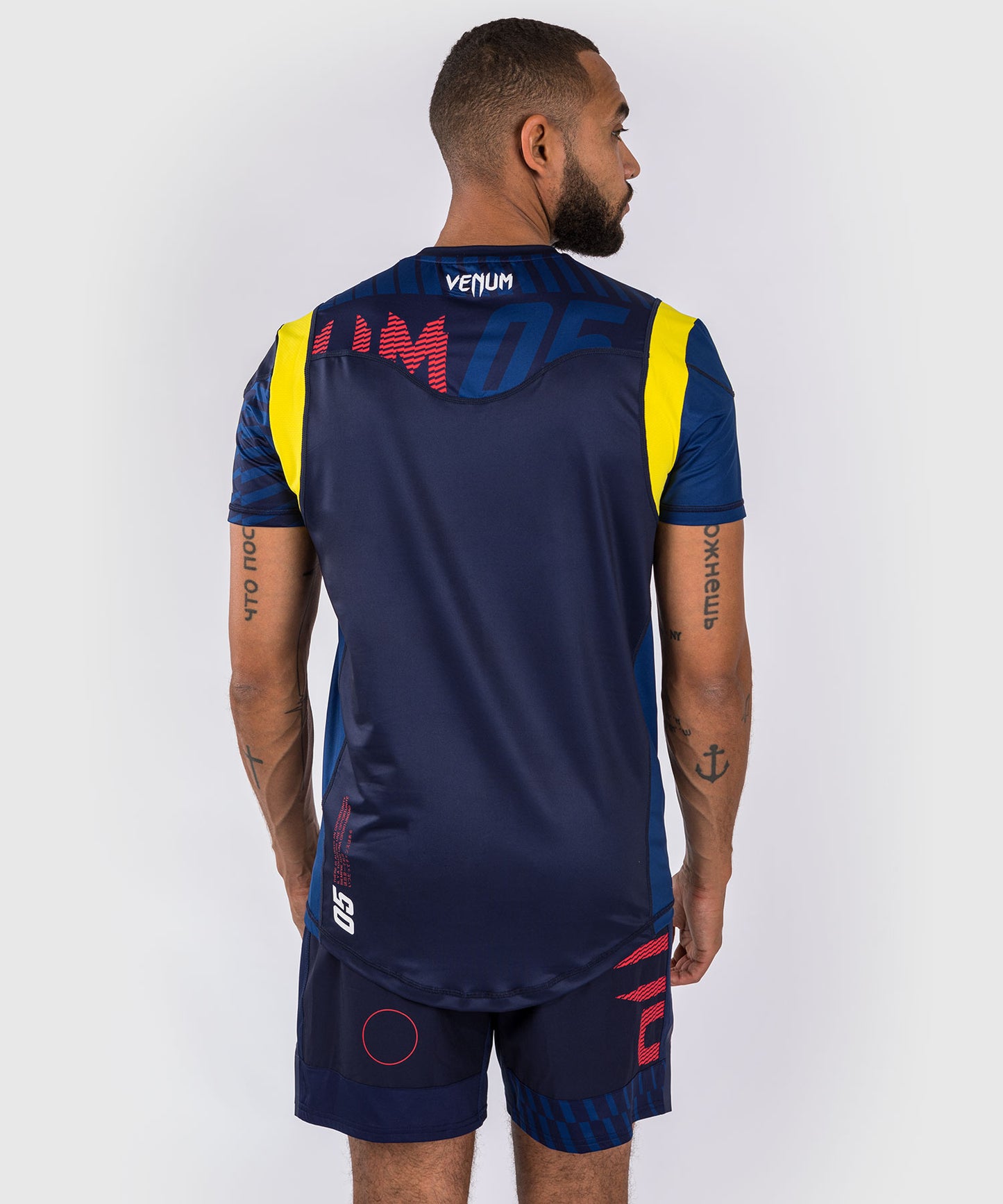 Venum Sport 05 Dry Tech T-shirt - Blue/Yellow