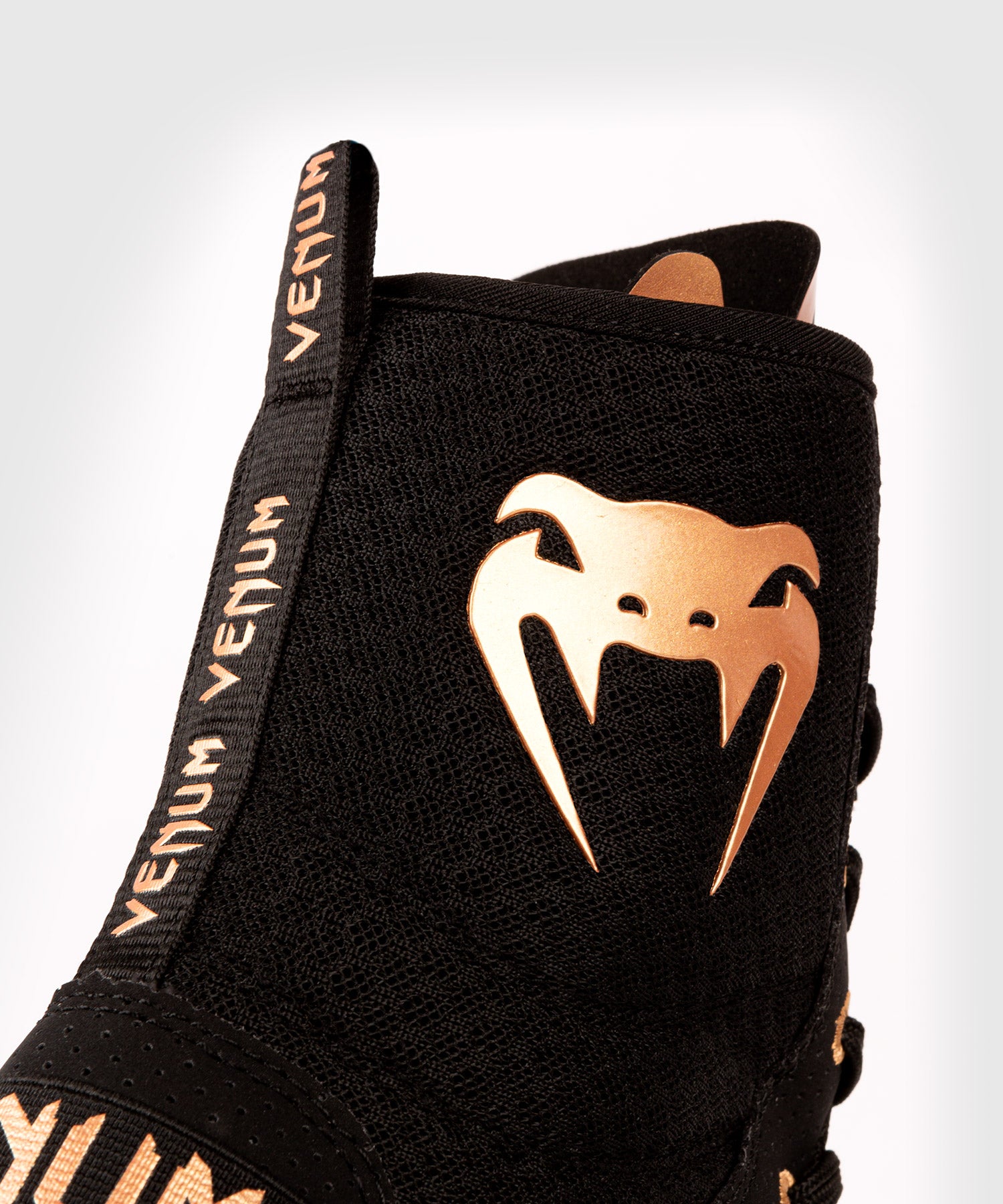 Venum Elite Boxing Shoes Black Bronze