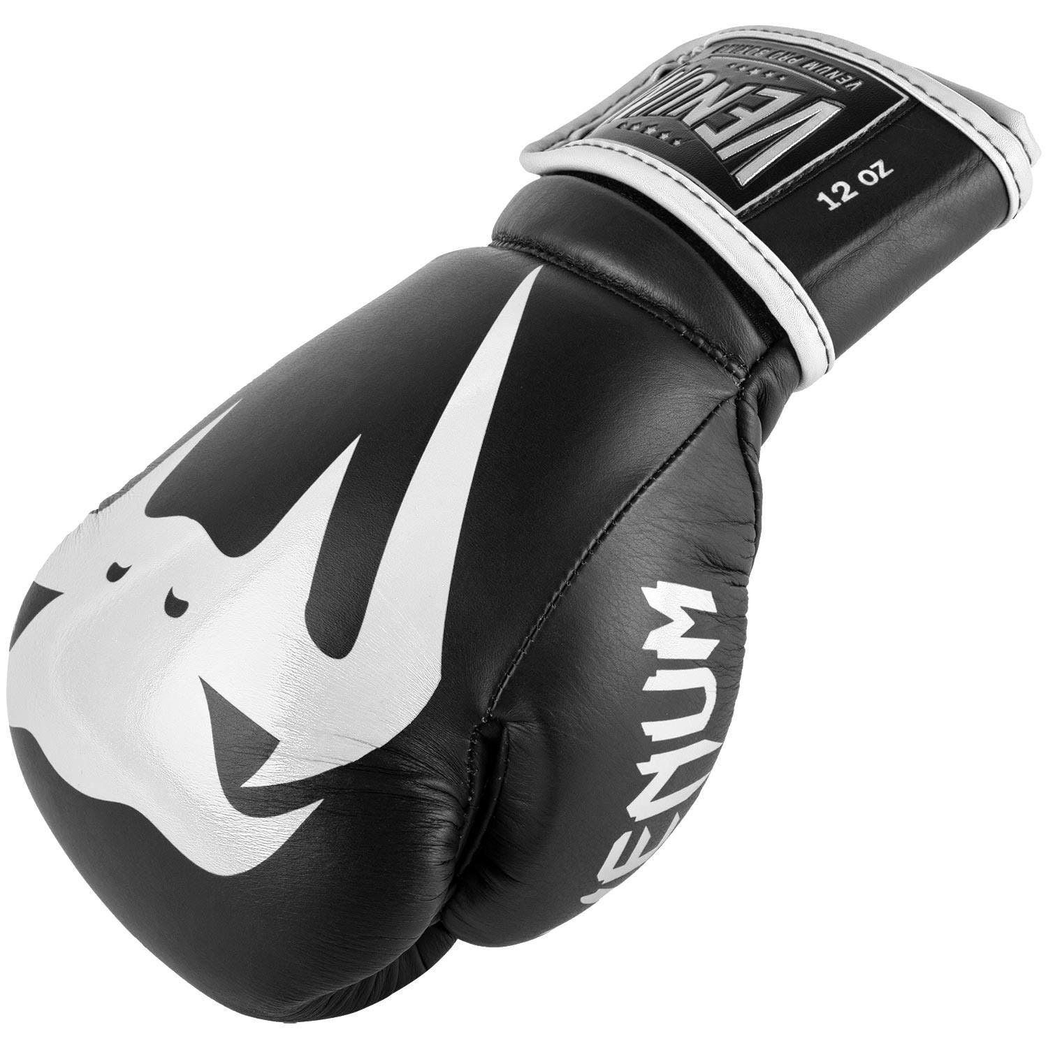Venum Giant 2.0 Pro Boxing Gloves Velcro Black White