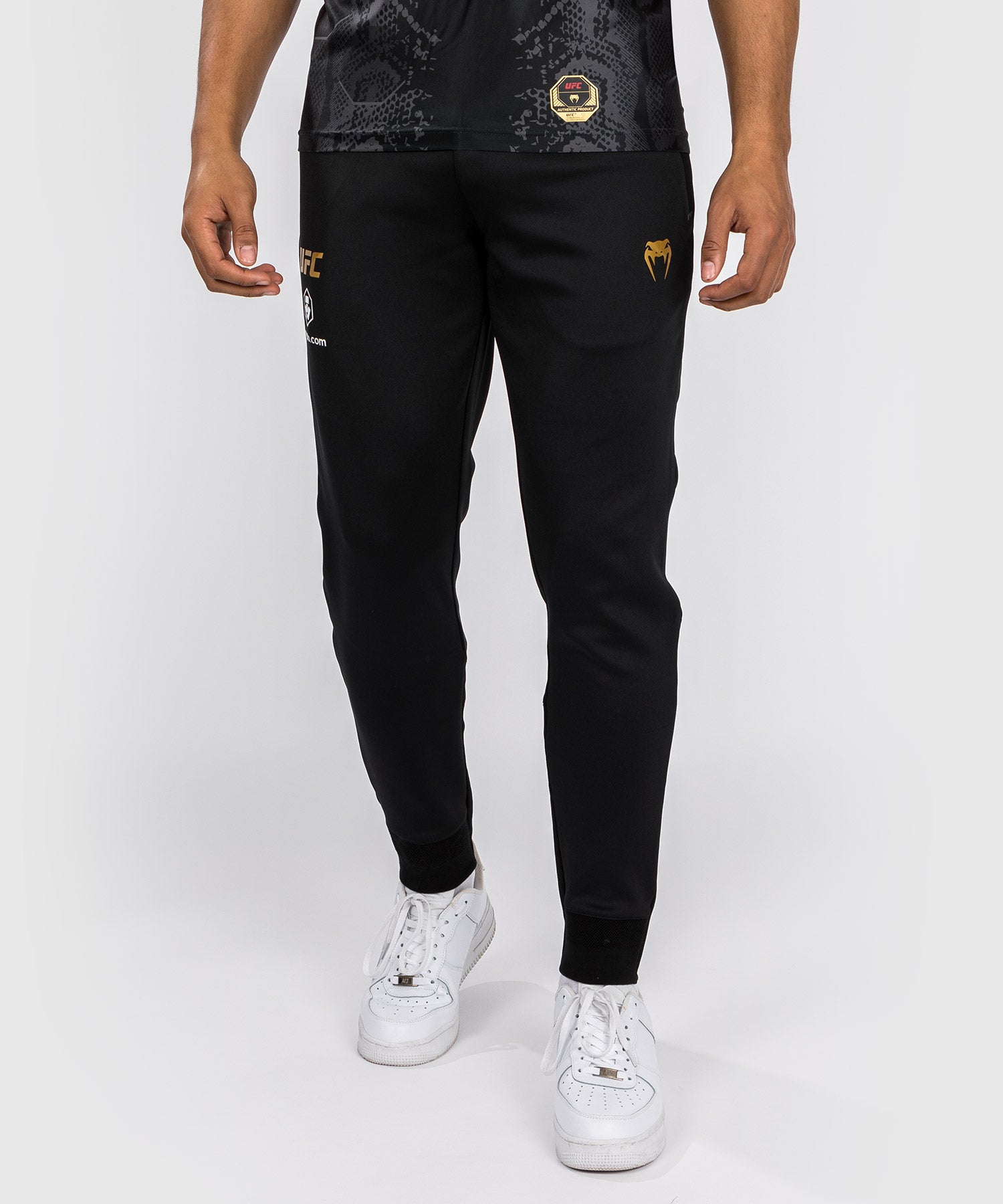 Black and gold champion sweatpants hotsell