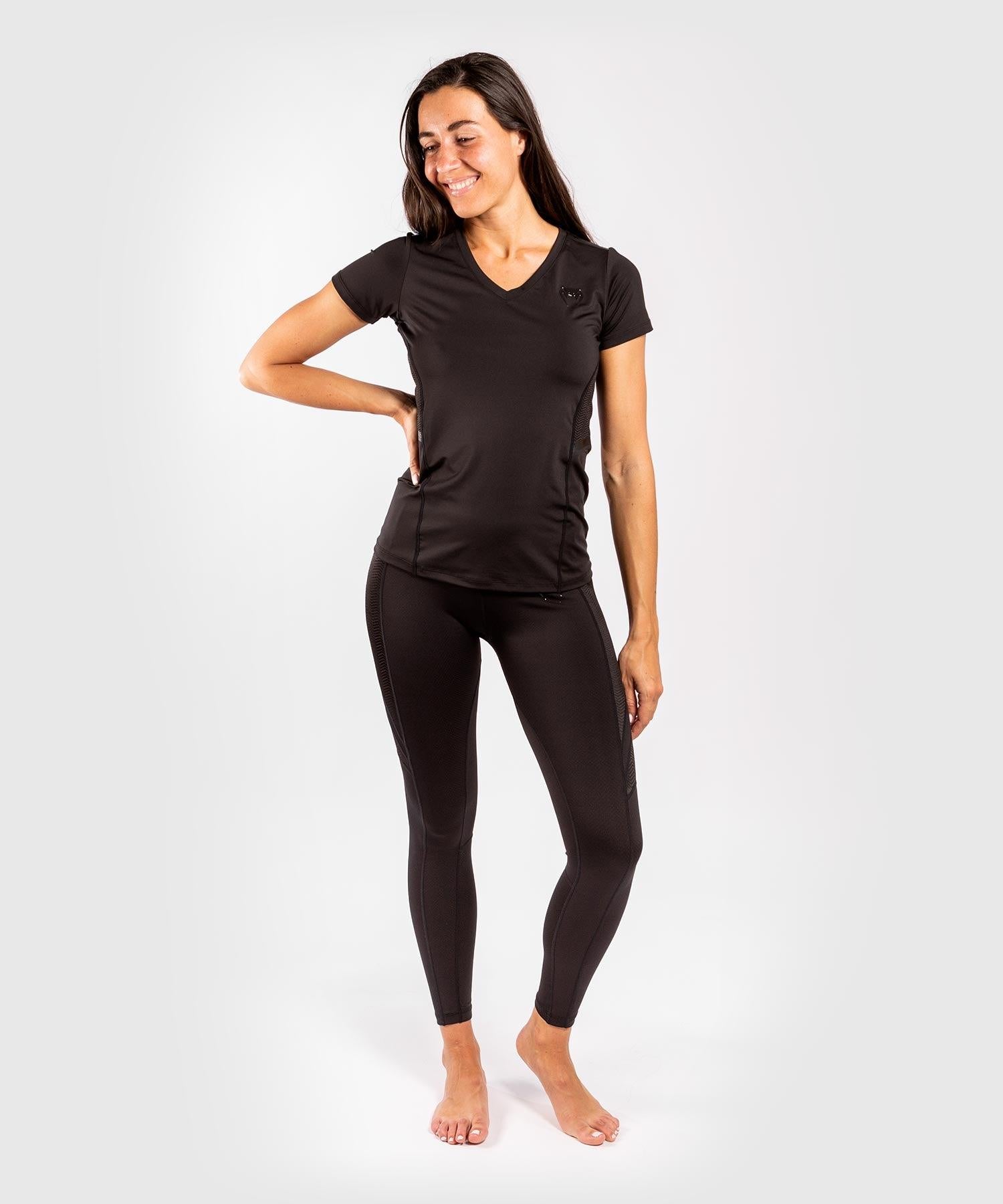 Venum G-Fit Dry-Tech T-shirt - For Women - Black/Black - Venum