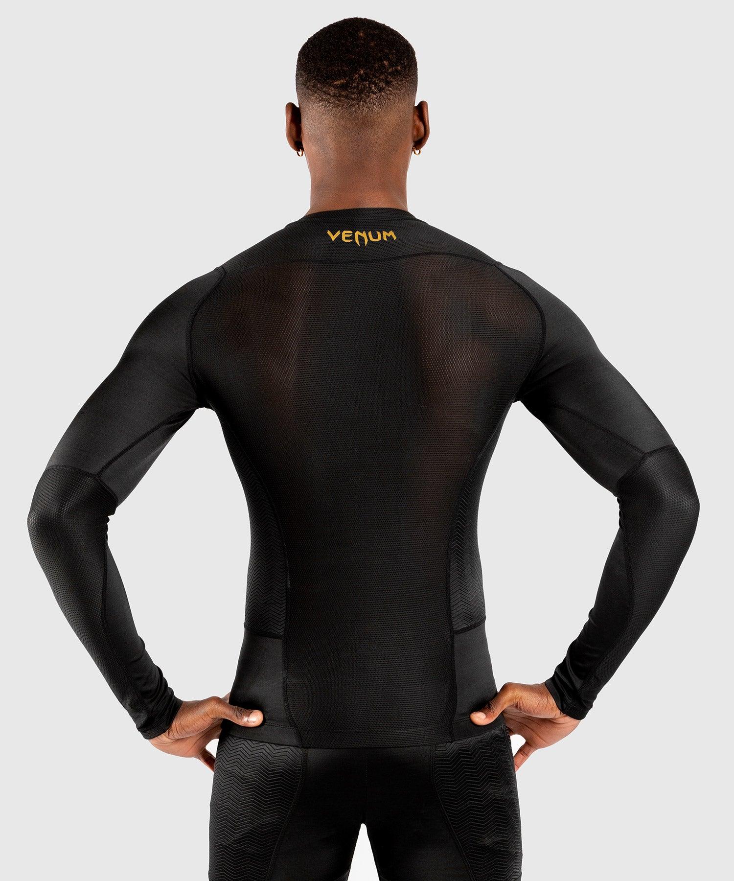Venum G-Fit Rashguard - Long Sleeves - Black/Gold Picture 2