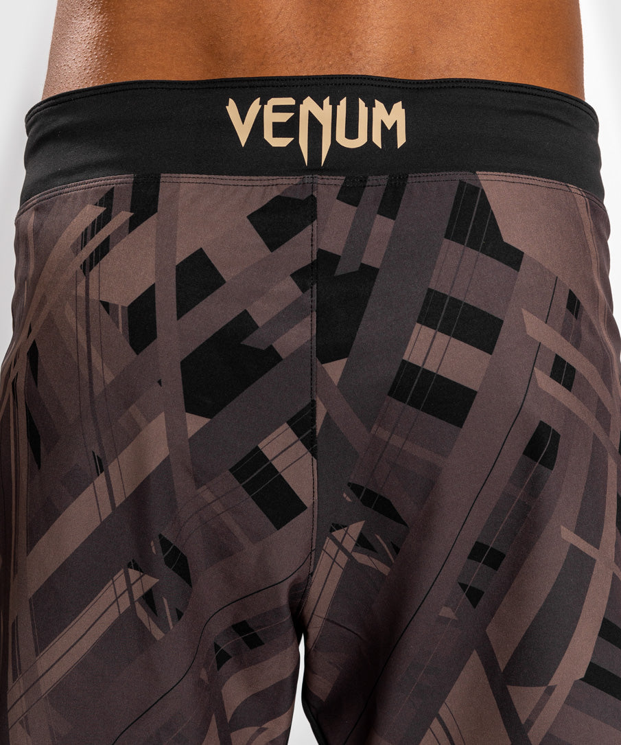 Venum Tecmo 2.0 Fightshort - Black/Brown