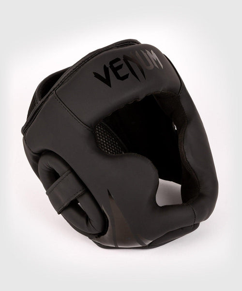 Venum Challenger Kids Headgear - Black/Black - 2