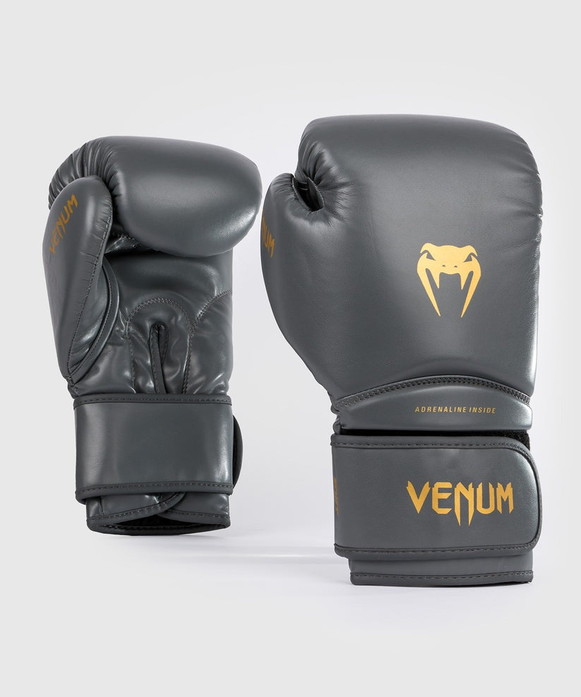 Venum Contender 1.5 Boxing Gloves - Grey/Gold