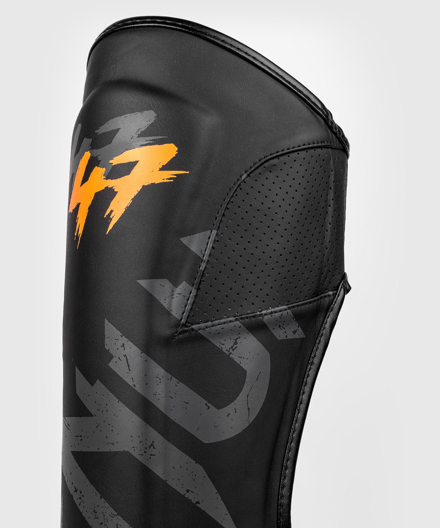 Venum S47 Shinguards - Black/Orange