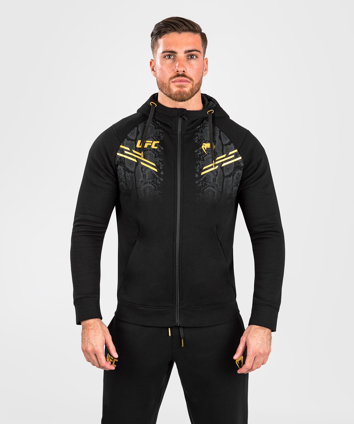 UFC Adrenaline by Venum Replica Men s Zip Hoodie Champion XXL