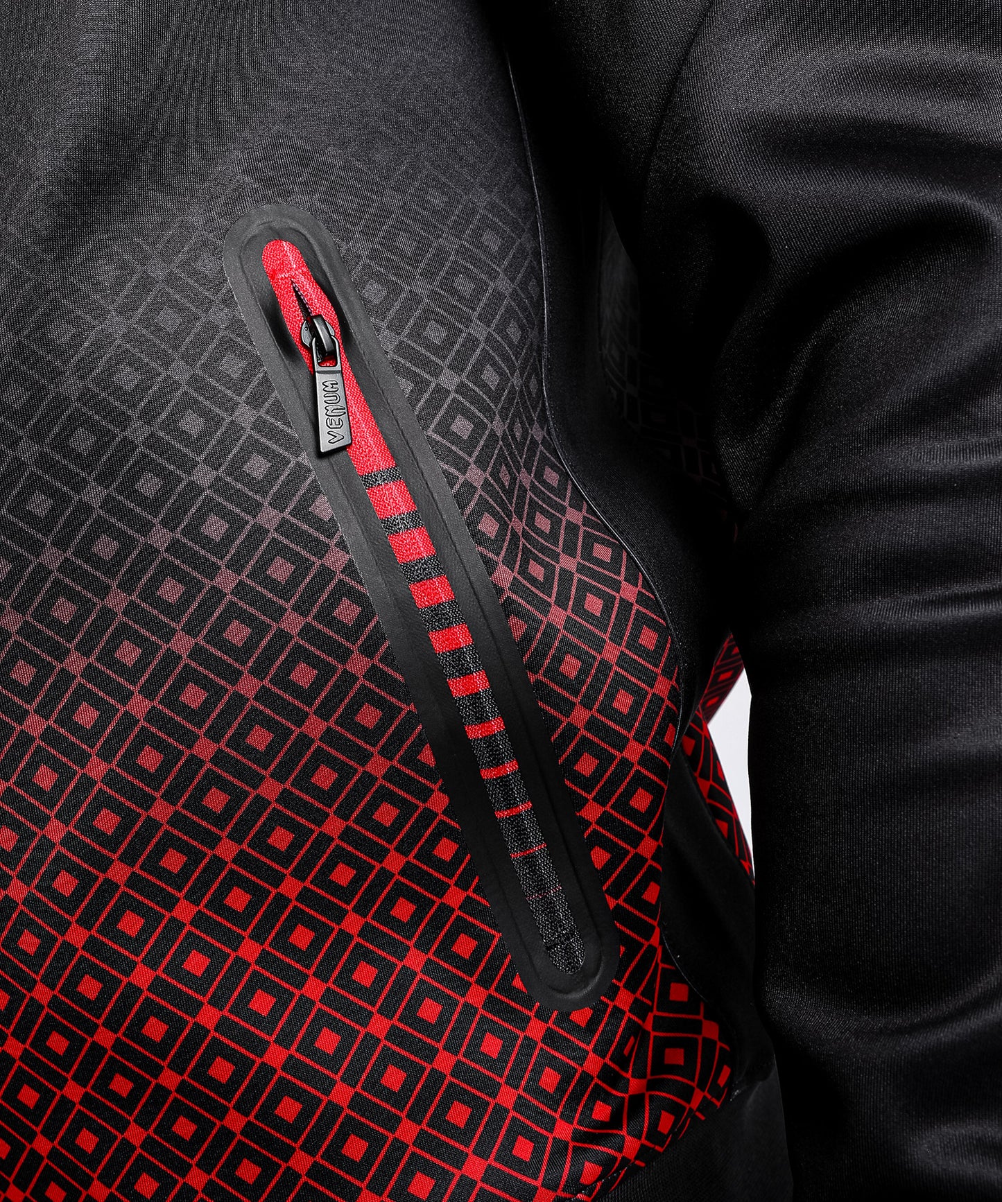 UFC Venum Performance Institute Track Jacket - Black/Red