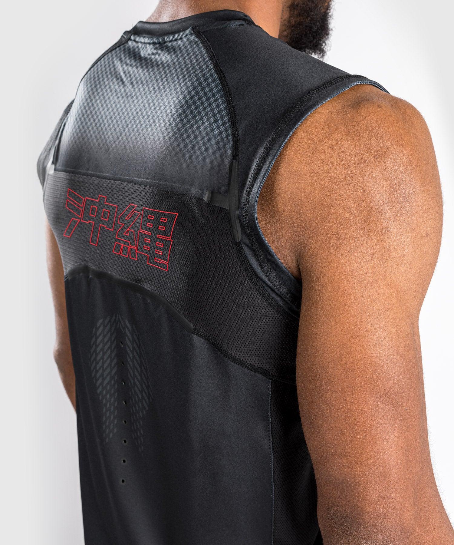 Venum Okinawa 3.0 Dry Tech Tank Top  - Black/Red