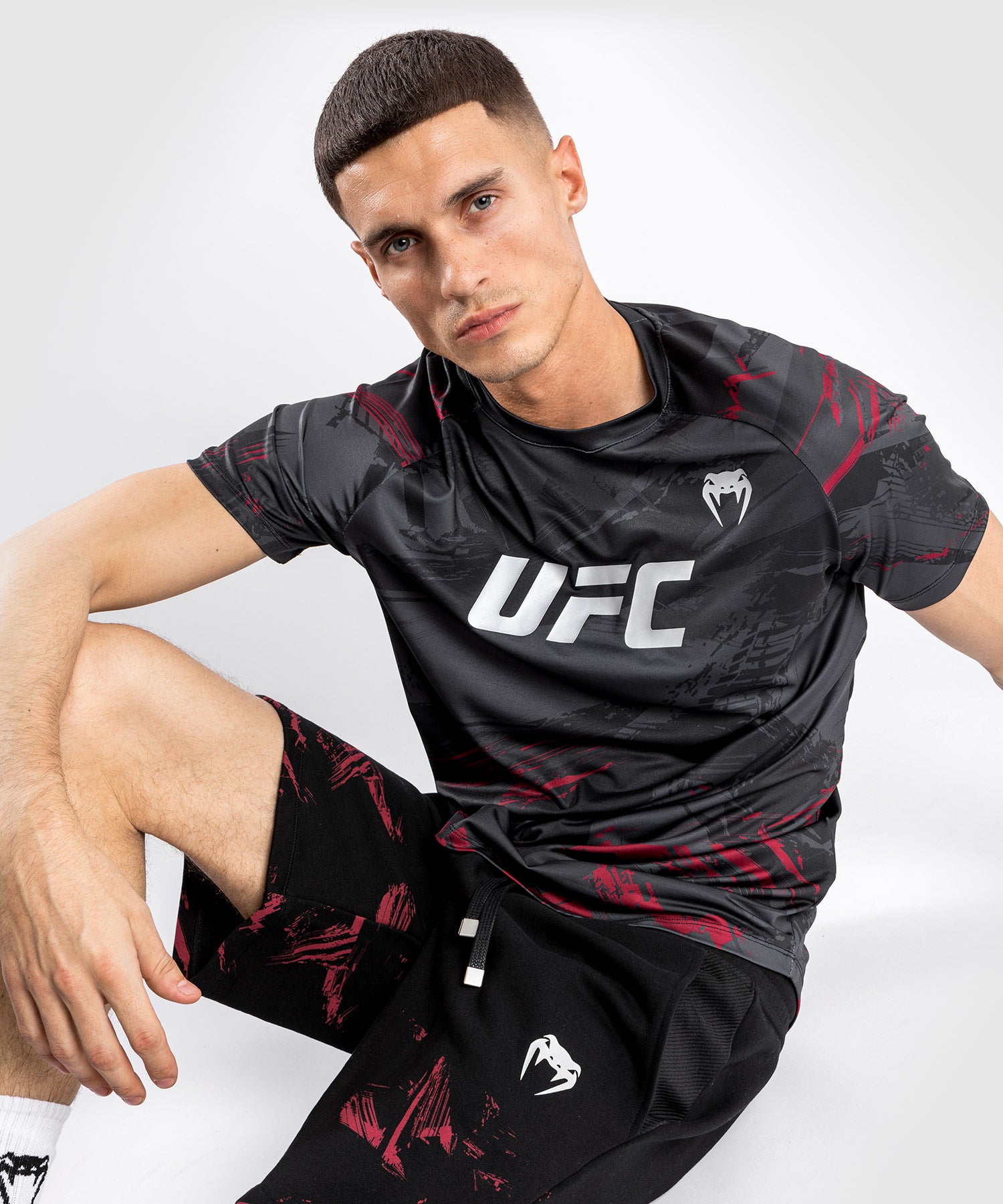 Camiseta UFC Fight Kit Decorated Black Hombre