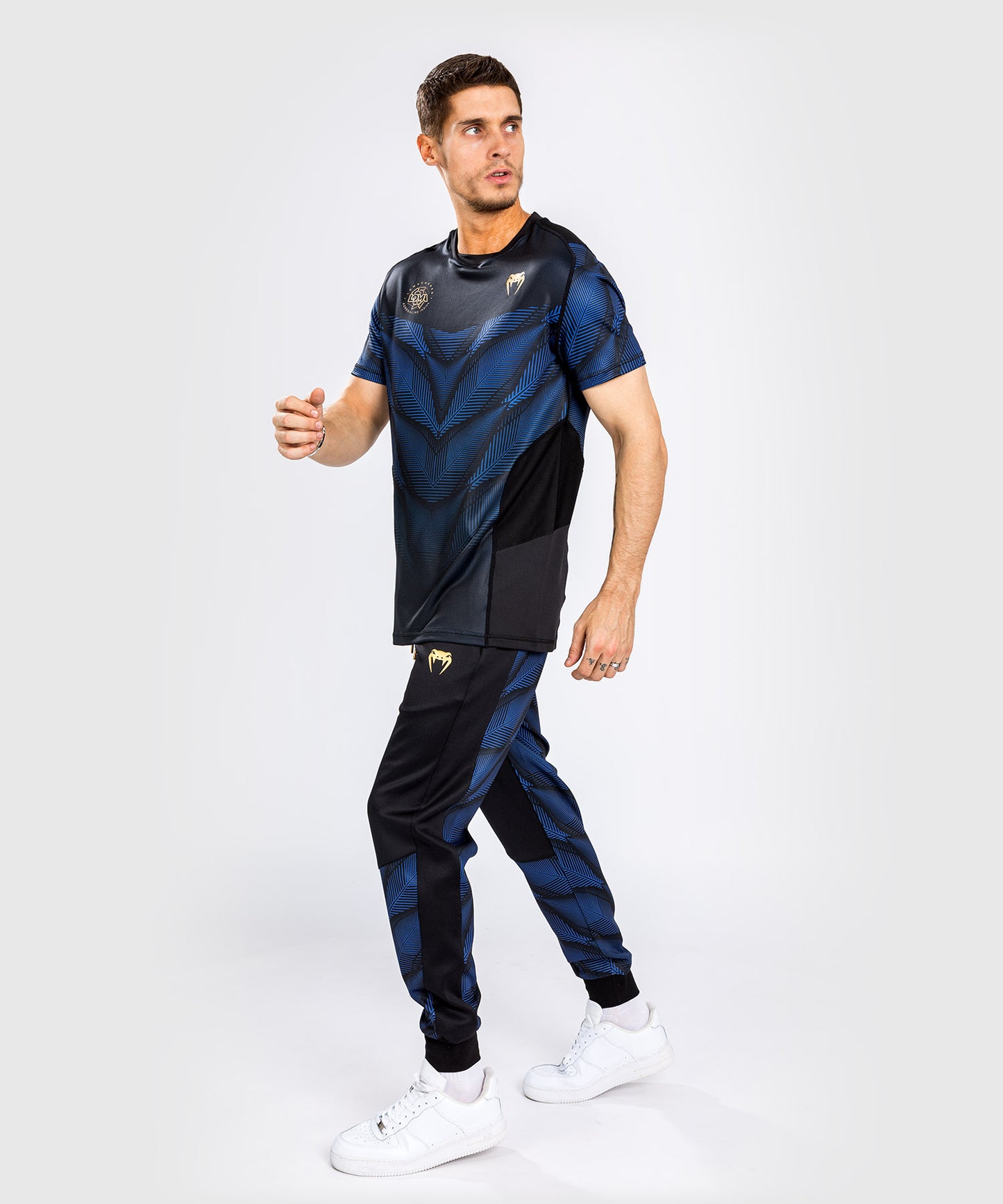 Venum Phantom Loma Dry Tech T-shirt - Black/Blue
