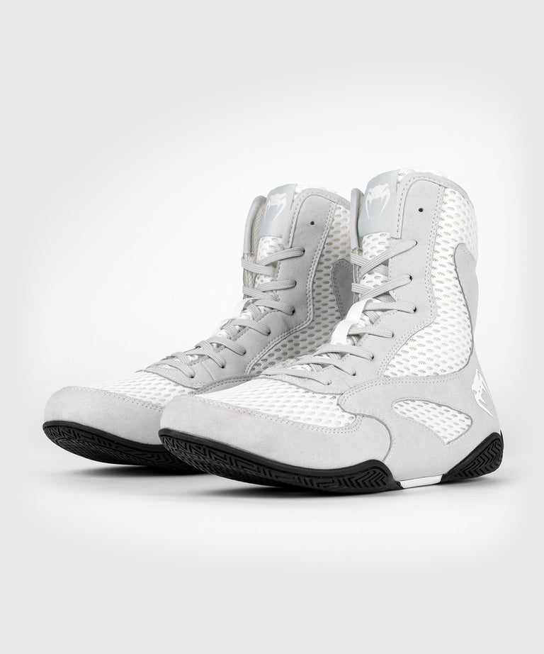 Venum Contender Boxing Shoes - White/Grey - Venum