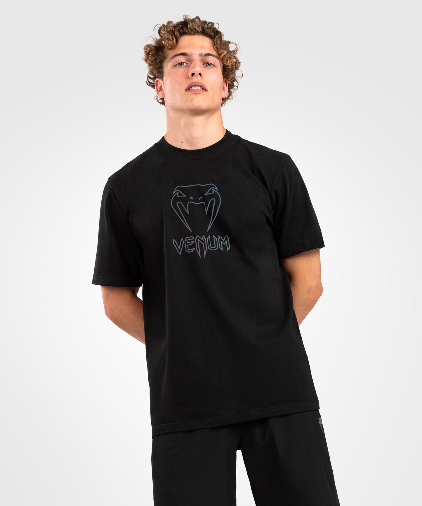 Venum Classic T-Shirt - Black/Black Reflective