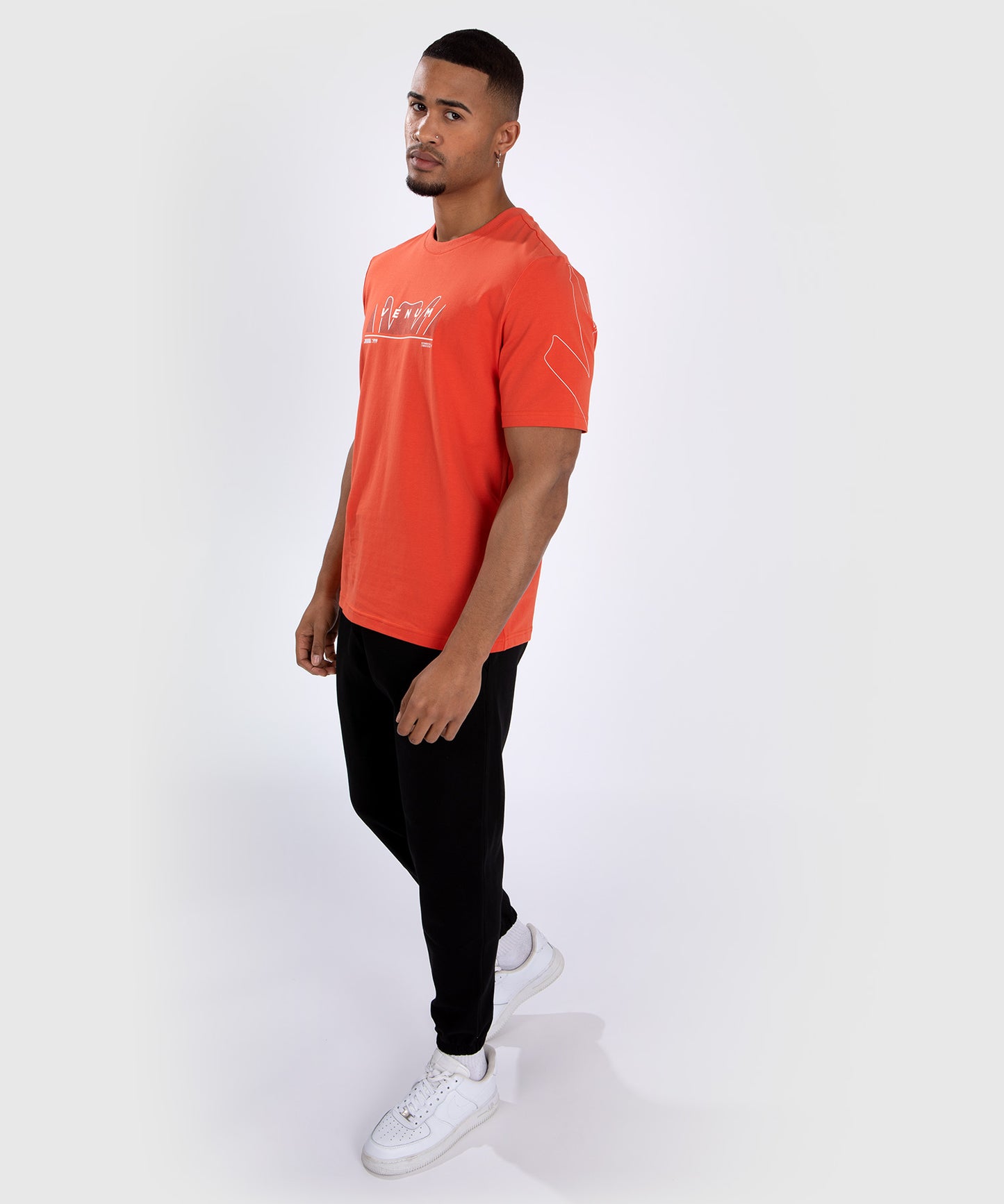 Venum Snake Print T-Shirt - Fluo Orange