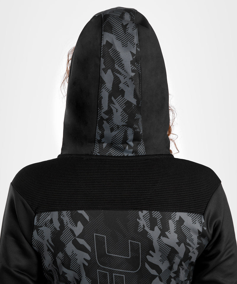 Sudadera Con Cremallera Para Mujer UFC Venum Authentic Fight Week - Negro