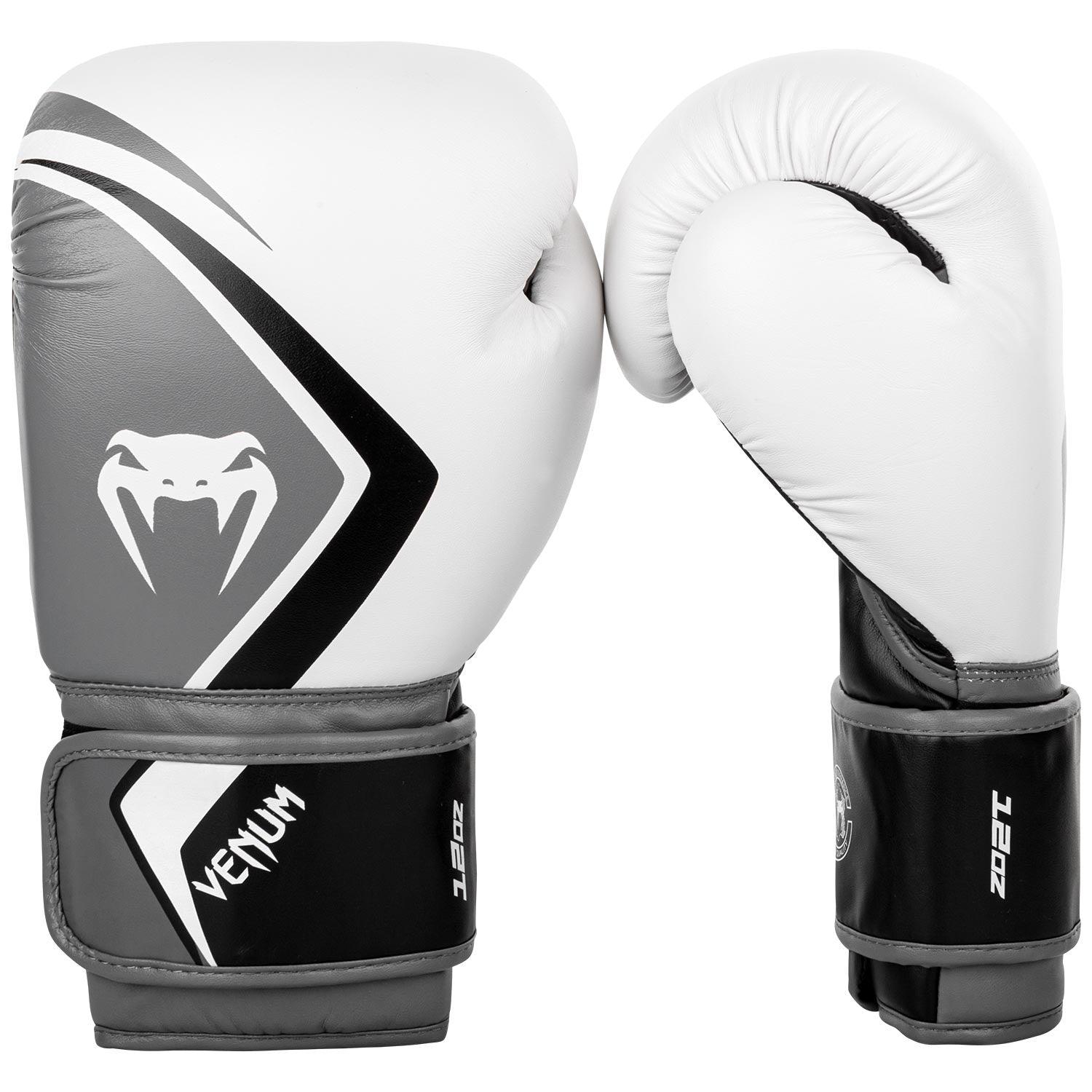 Venum Boxing Gloves Contender 2.0 - White/Grey-Black - Venum