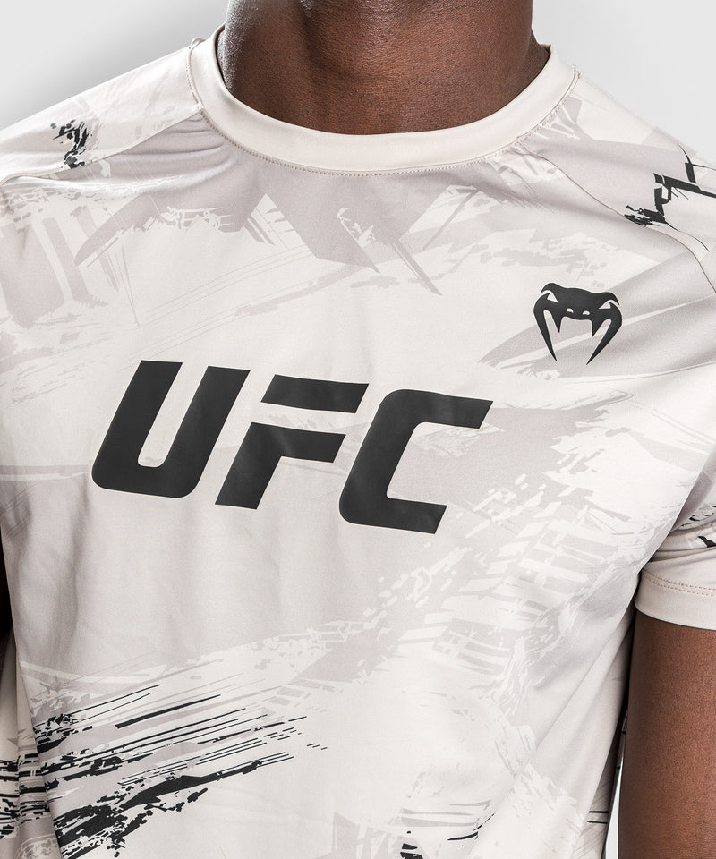 UFC Venum Authentic Fight Week 2.0 Men's Dry Tech T-shirt - Sand