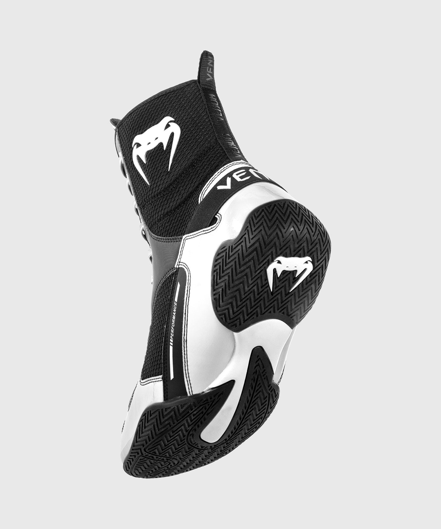 Venum Elite Boxing Shoes - Black/White