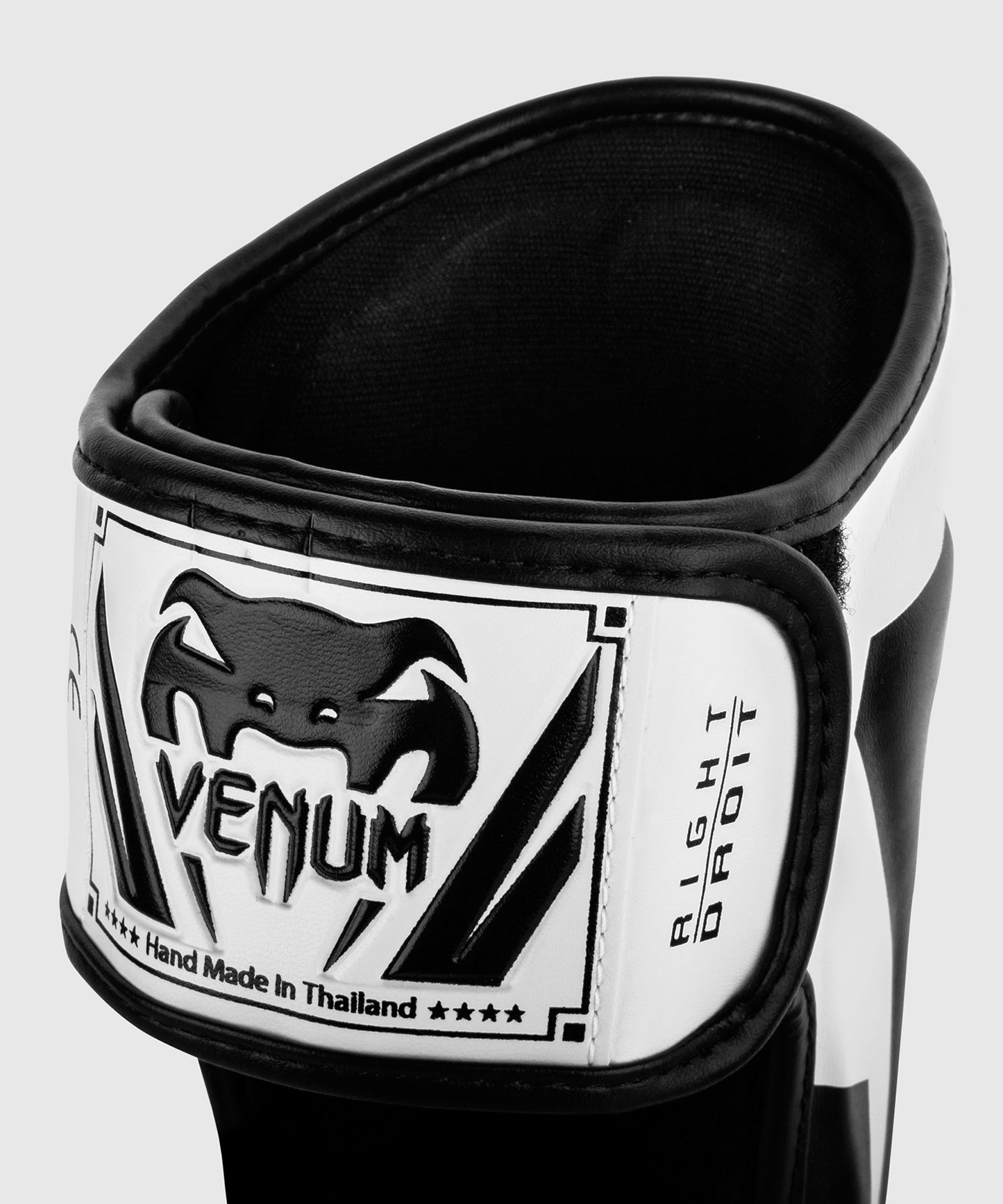 Venum Elite Standup Shinguards - White/Black