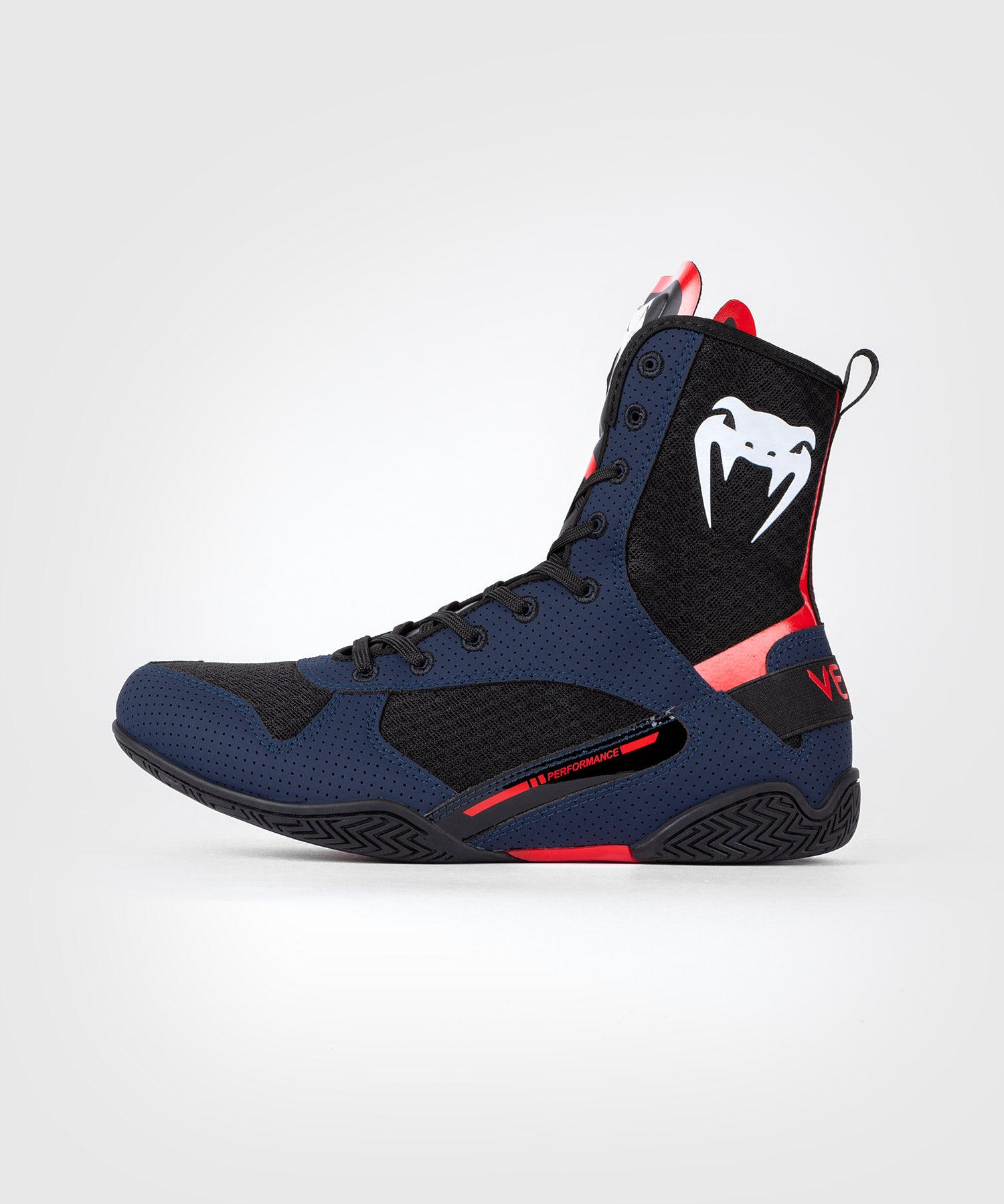 Black and red boxing shoes online