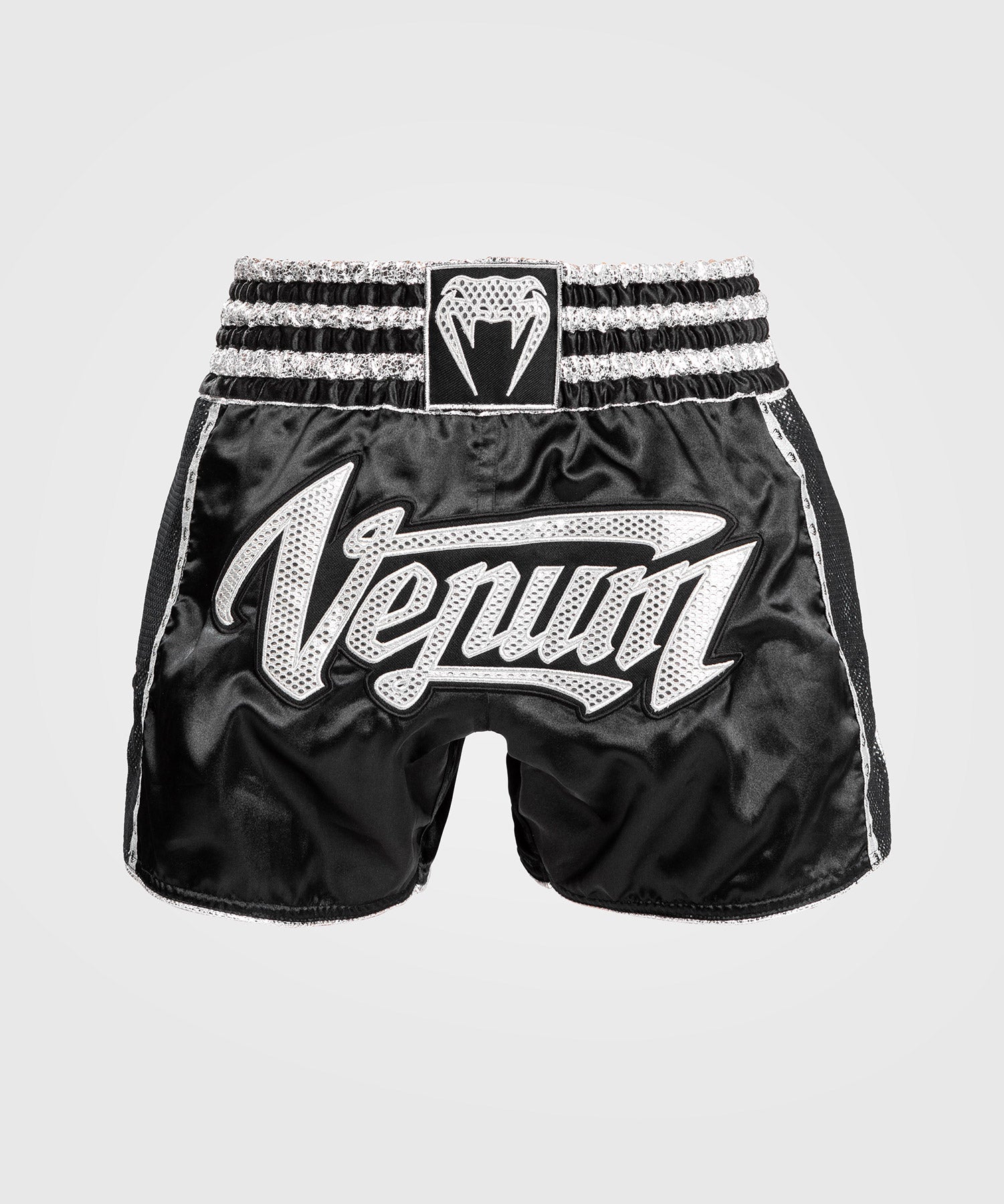 Venum Absolute 2.0 Muay Thai Shorts Black Silver Venum